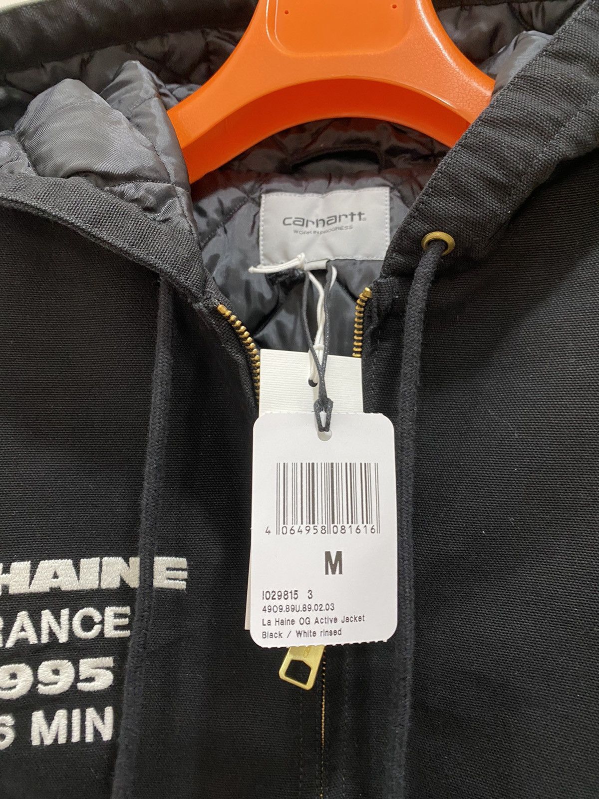 Carhartt Wip OG Active Jacket Carhartt Wip x La Haine size M new with tag Size US M / EU 48-50 / 2 - 9 Thumbnail