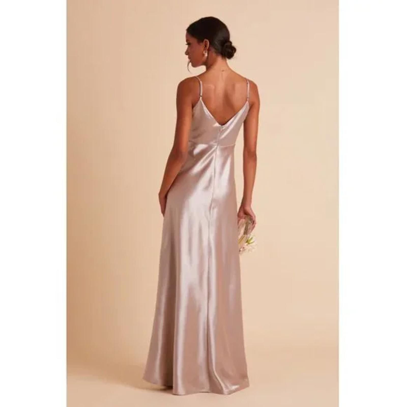 Designer Birdy Grey Jay Strappy Tank Satin Dress - Size Small - NWT Size S / US 4 / IT 40 - 2 Thumbnail