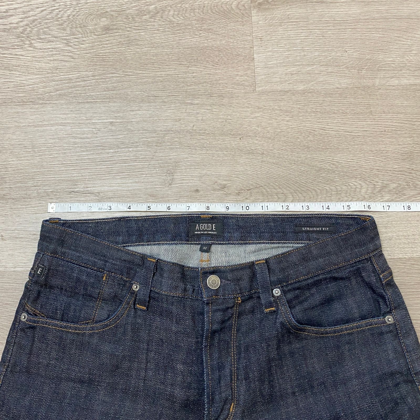 Agolde Agolde Straight Fit Dark Wash Jeans Men's 32x33 Size US 32 / EU 48 - 5 Thumbnail