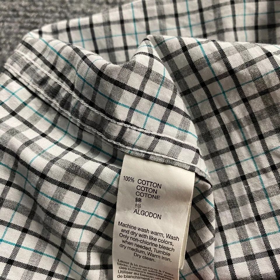 Gap Gap Shirt Men's Tattersall Check Button Up Slim Fit XL Size US XL / EU 56 / 4 - 7 Thumbnail