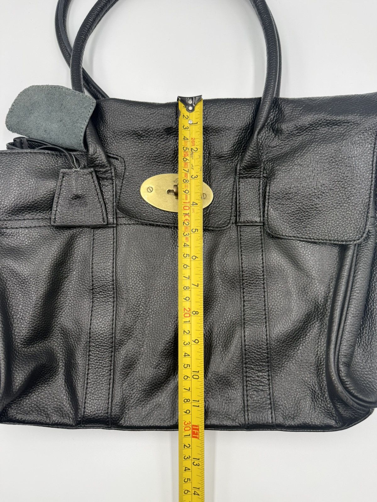 Mulberry Vintage Mulberry BlackLeather Bayswater Bag Made in England Size ONE SIZE - 10 Thumbnail