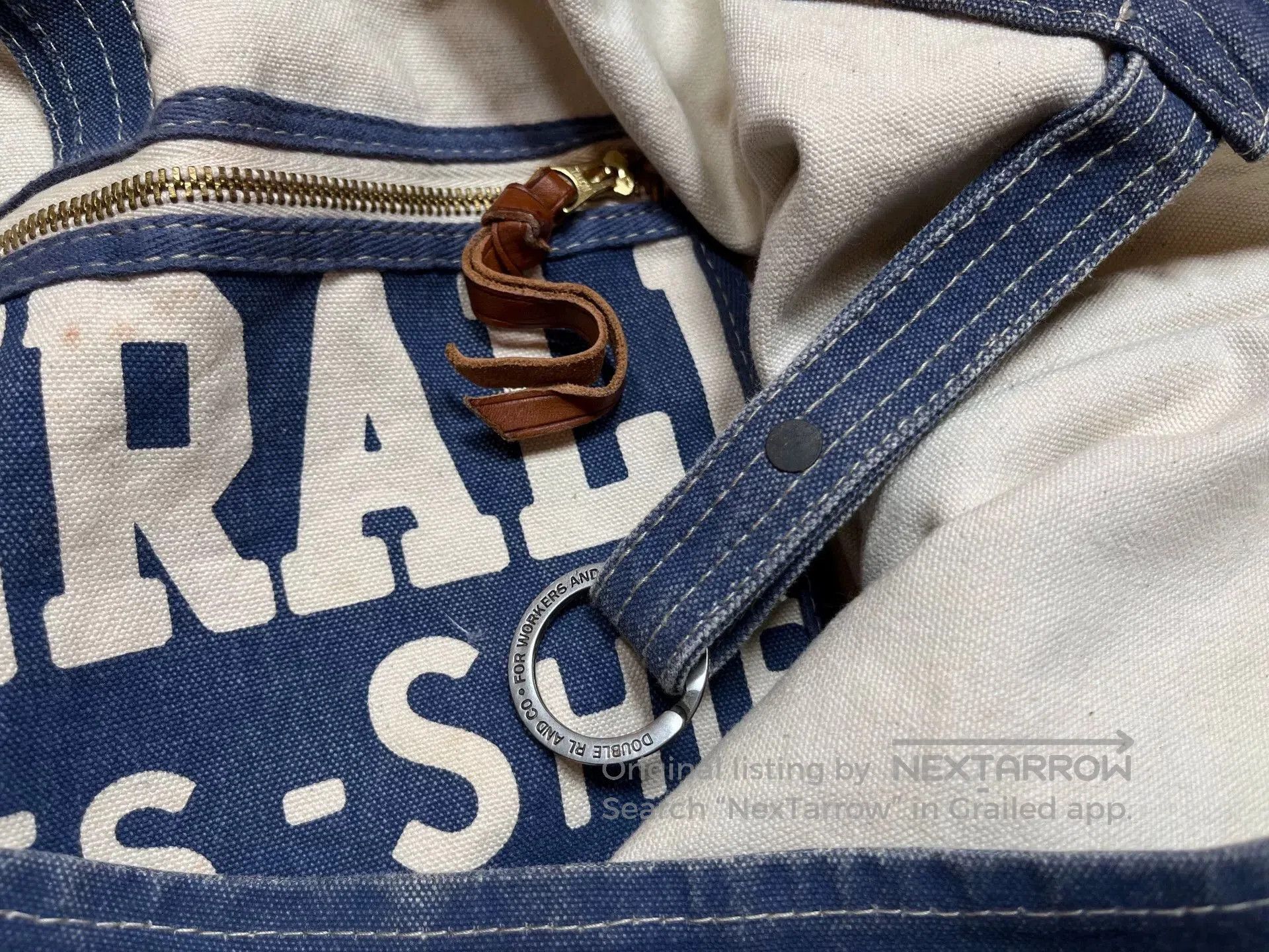RRL Ralph Lauren RRL Indian Motorcycle Shoulder Bag. Size ONE SIZE - 6 Thumbnail