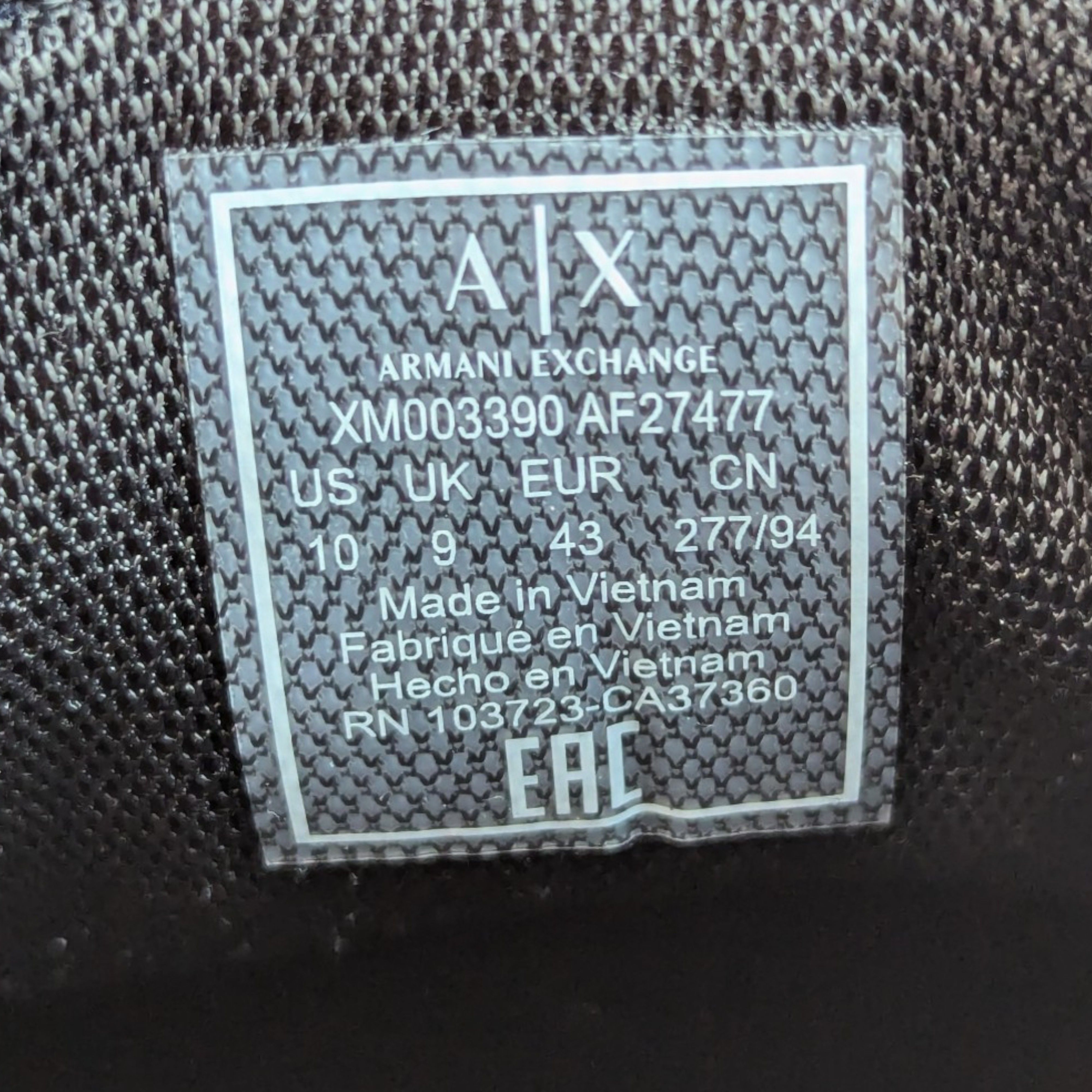 Armani Exchange ARMANI EXCHANGE SUEDE SNEAKERS Size US 10 / EU 43 - 8 Thumbnail