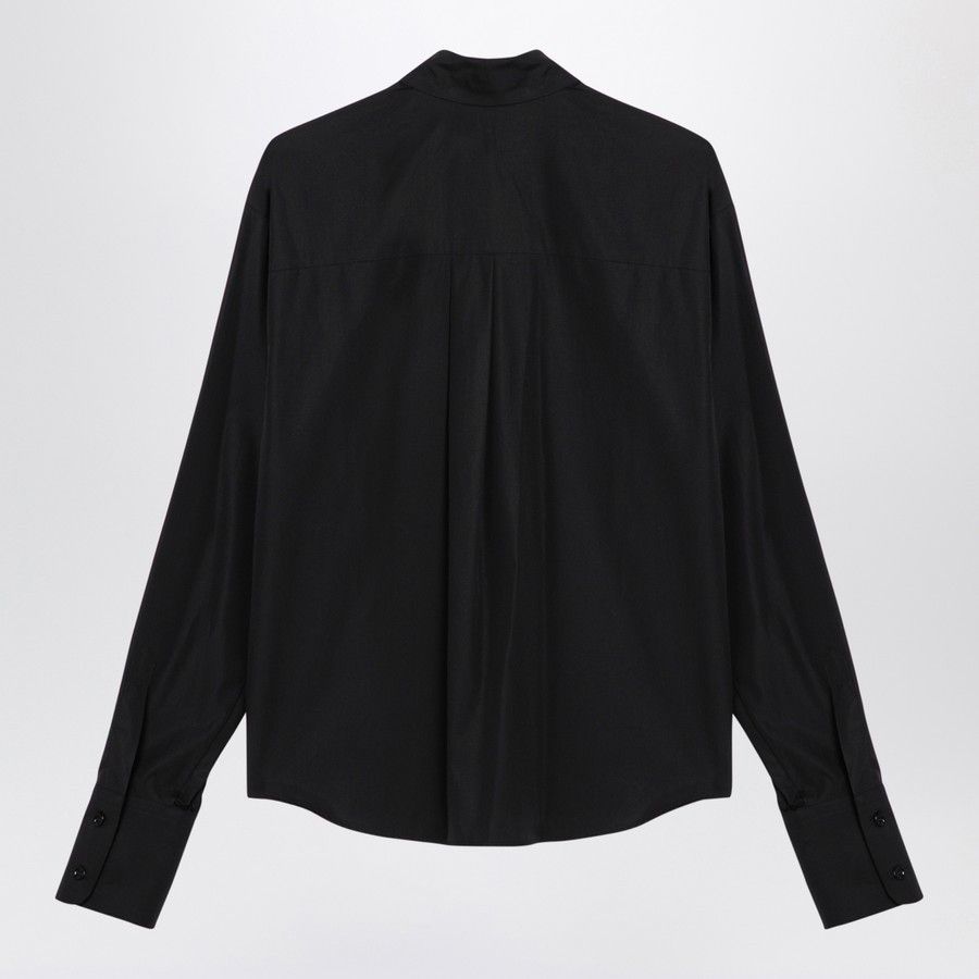 Sportmax o1d2blof1024 Shirt in Black Size XS / US 0-2 / IT 36-38 - 2 Thumbnail