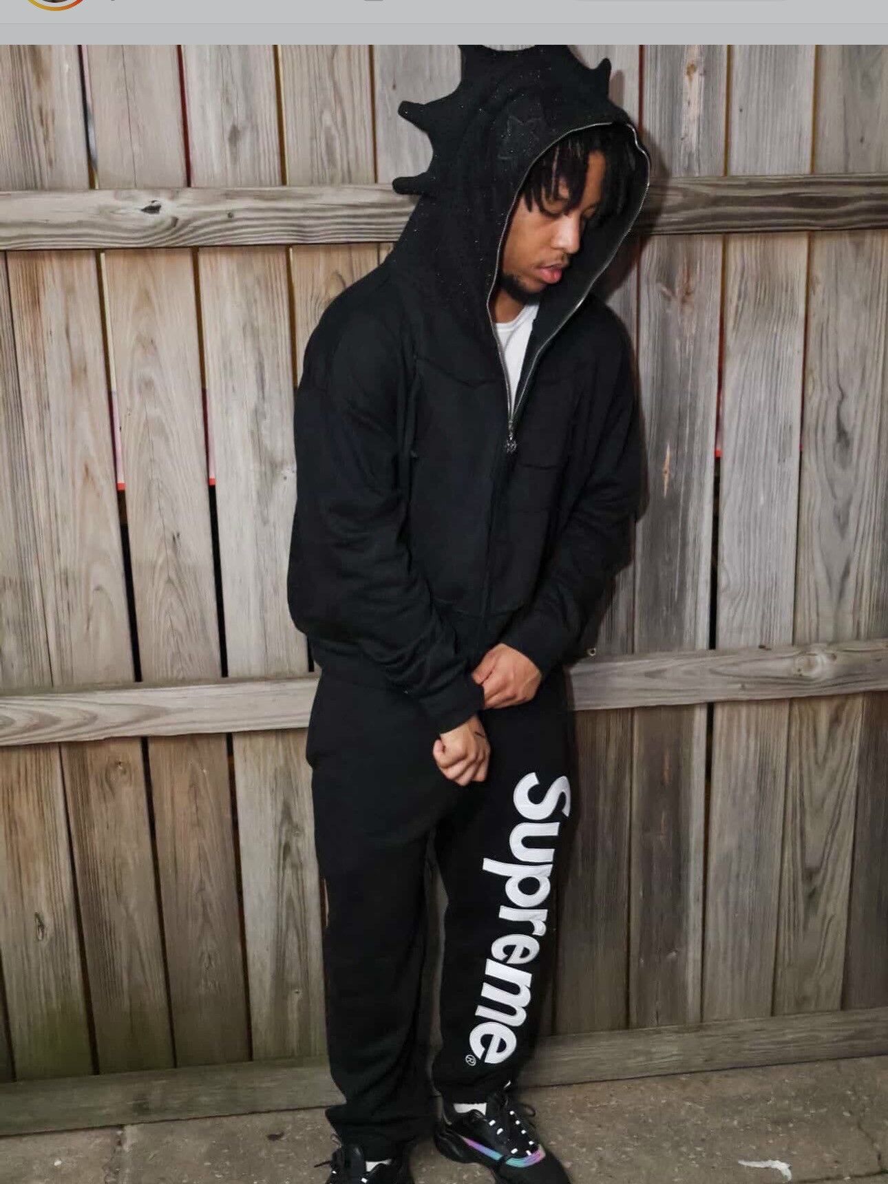 Glo Gang Glo Gang 3hunna Zip Up Hoodie Boxy Fit L size Ftp Hype Size US M / EU 48-50 / 2 - 5 Thumbnail