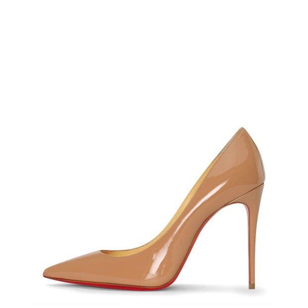 Christian Louboutin Kate 100mm Pumps Size US 7 / IT 37 - 3 Thumbnail