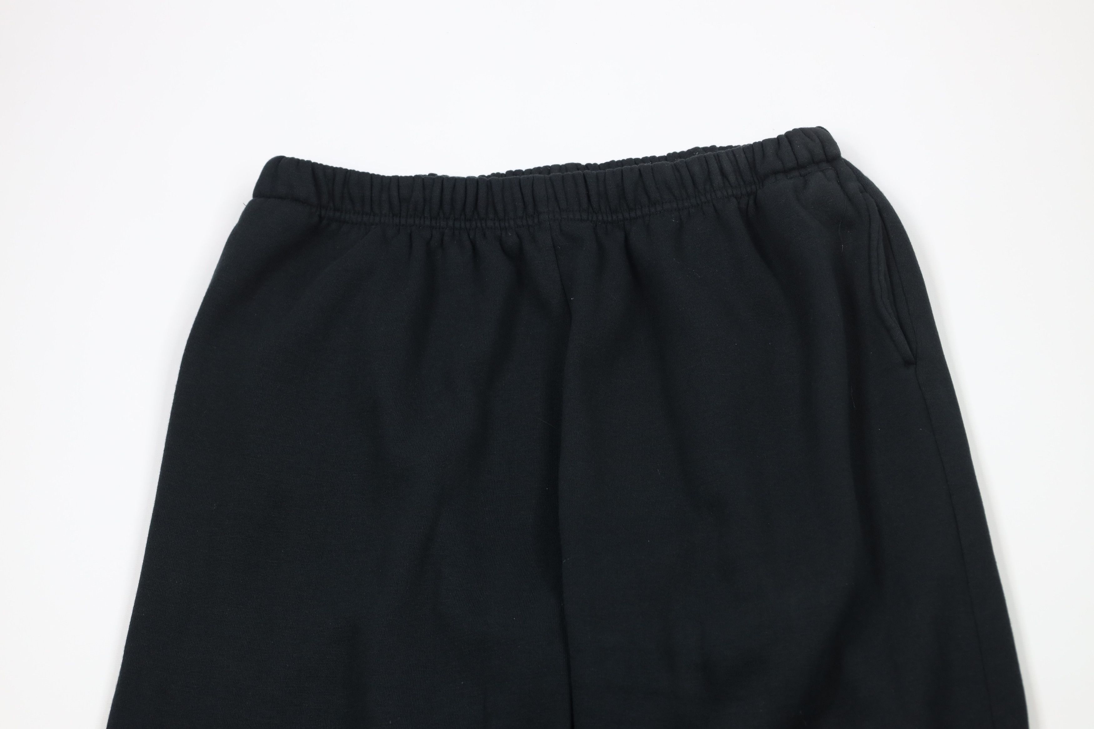 Vintage Vintage 90s Streetwear Tapered Leg Sweatpants Pants Black Size 22" - 2 Thumbnail
