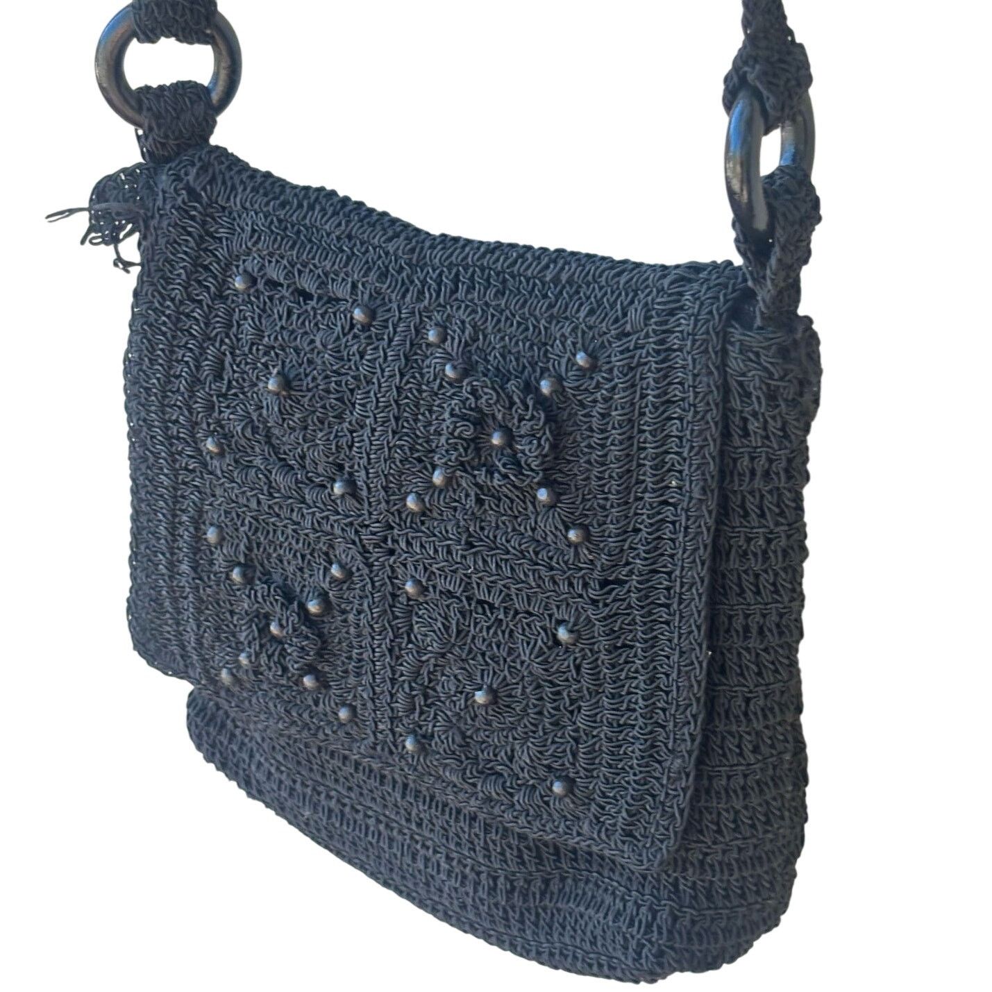 Other Black Beaded Purse Size ONE SIZE - 3 Thumbnail