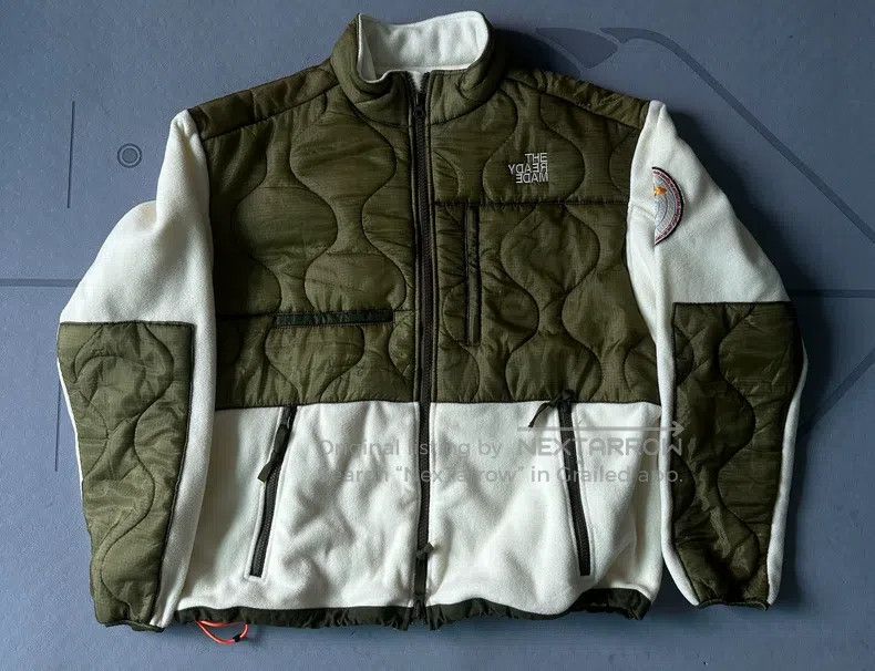 READYMADE Ready Made Cotton Military Fabric Quilted Fleece Jacket Fa Size US S / EU 44-46 / 1 - 1 Thumbnail
