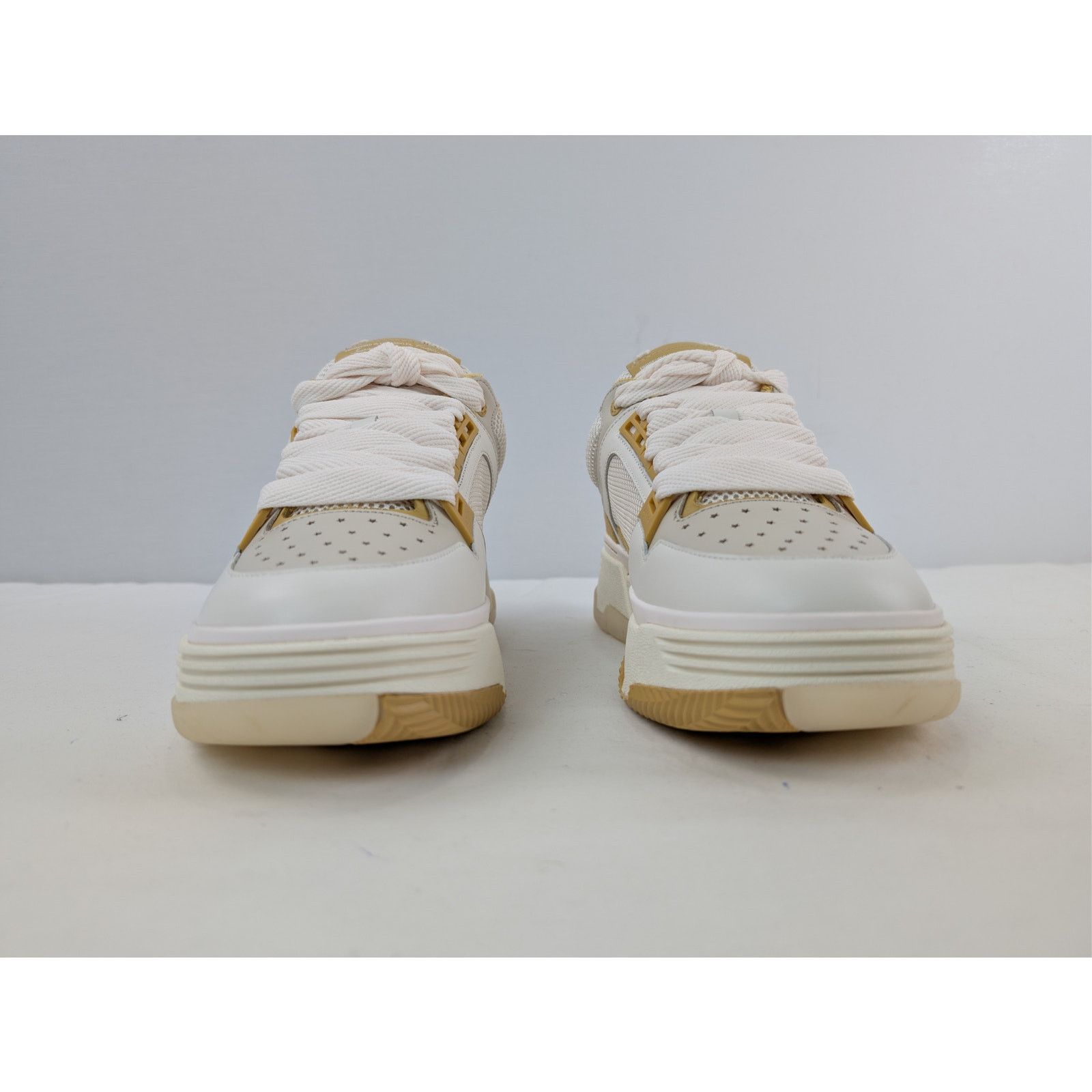 Amiri o1rshd1 Q:2 / MA-1 Low-Top Sneakers in Champagne Size US 10 / EU 43 - 10 Thumbnail