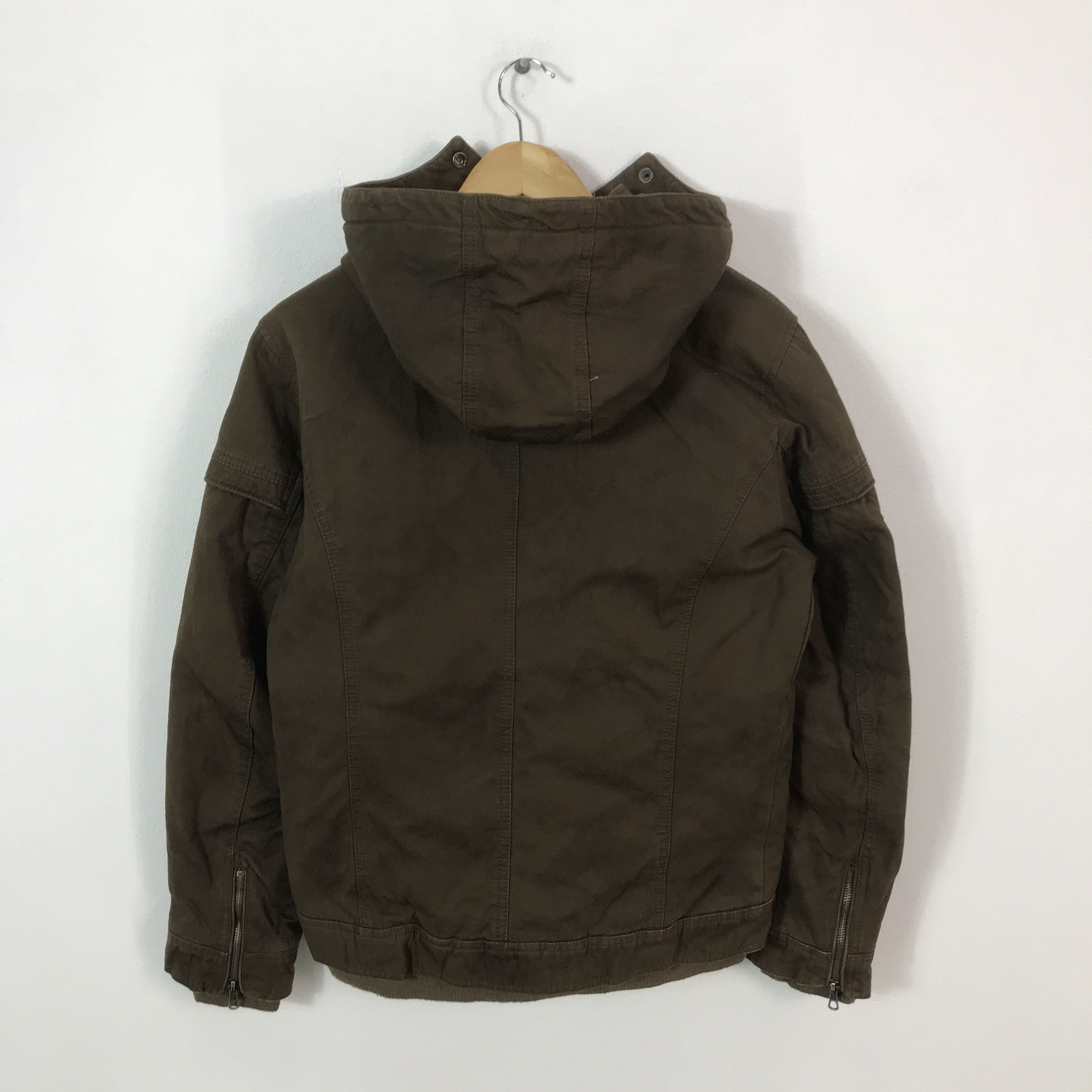 In The Attic × Tornado Mart IN THE ATTIC JAPAN BROWN QUILTED JACKET Size US L / EU 52-54 / 3 - 2 Thumbnail