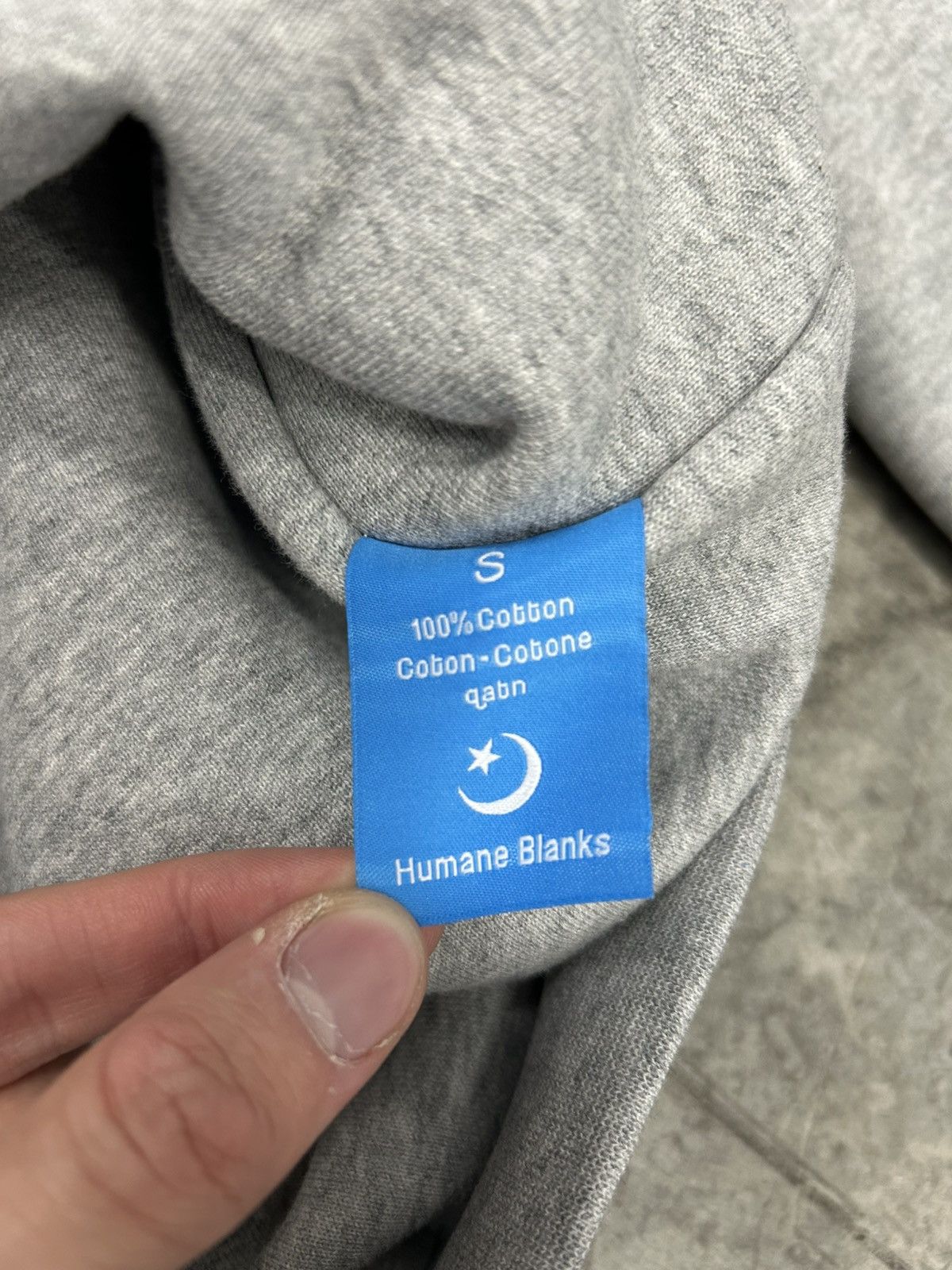 Humane Blanks Humane blanks double layered hoodie 1000 GSM Size US S / EU 44-46 / 1 - 3 Thumbnail