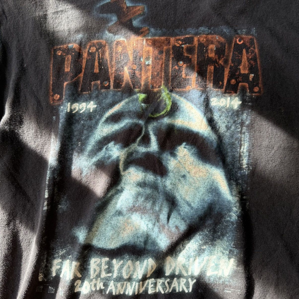 Vintage Pantera Far Beyond Driven World Tour T-Shirt 2014 Size US XL / EU 56 / 4 - 2 Thumbnail