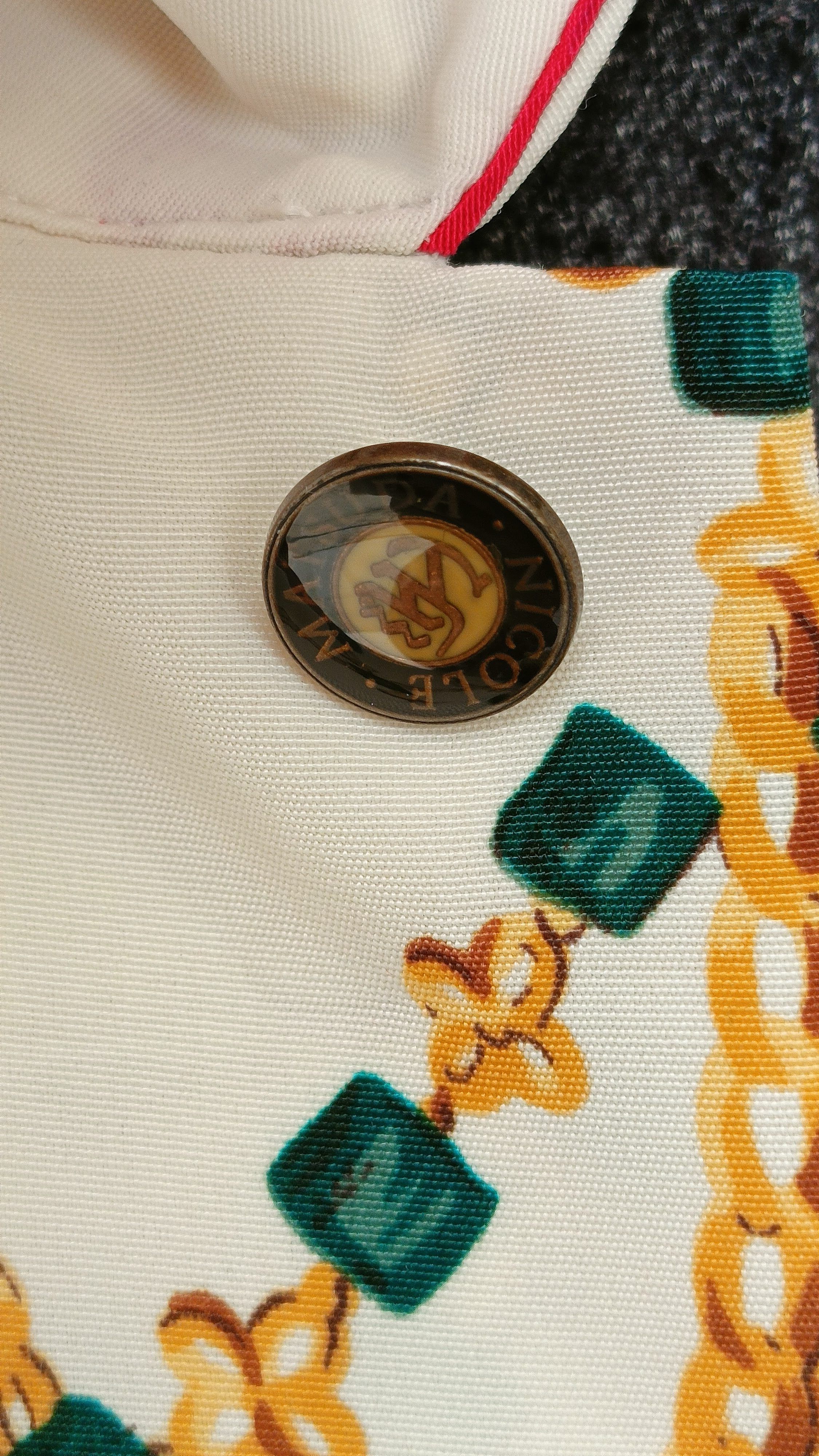 Matsuda Madame Nicole Mitsuhiro Matsuda rayon 70s 80s Japan shirt Size US M / EU 48-50 / 2 - 14 Thumbnail