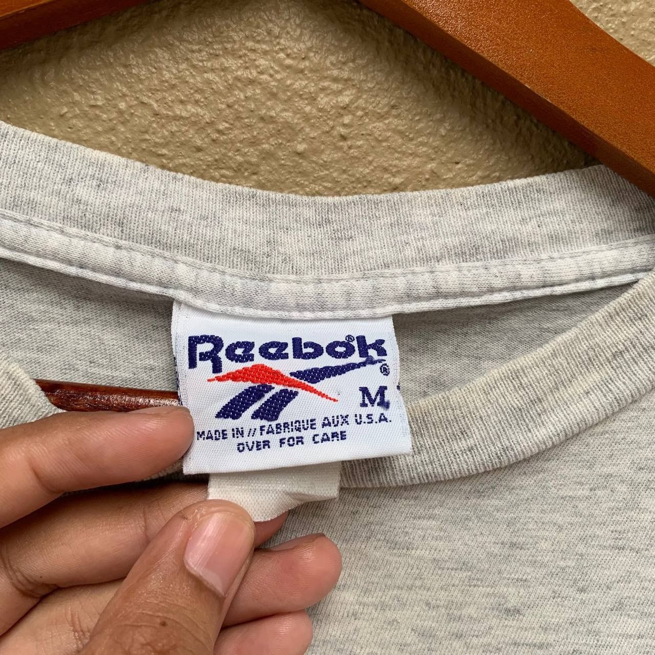 Reebok Vintage 90s REEBOK Big Logo T-shirt Size US M / EU 48-50 / 2 - 5 Thumbnail