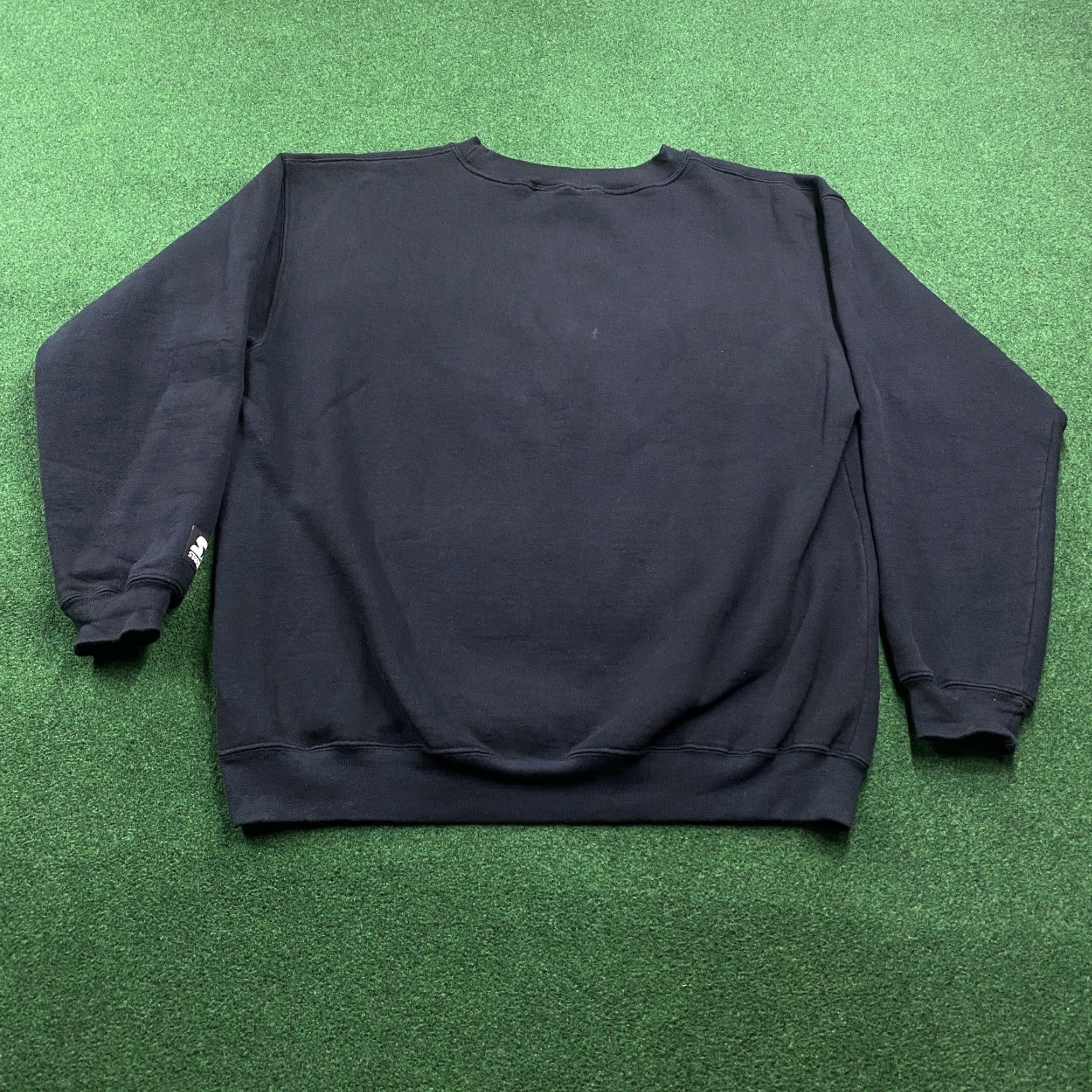 Starter VINTAGE Starter Sweatshirt Men 2XL Black 90s Football City Logo College USA Sports Size US XXL / EU 58 / 5 - 4 Thumbnail