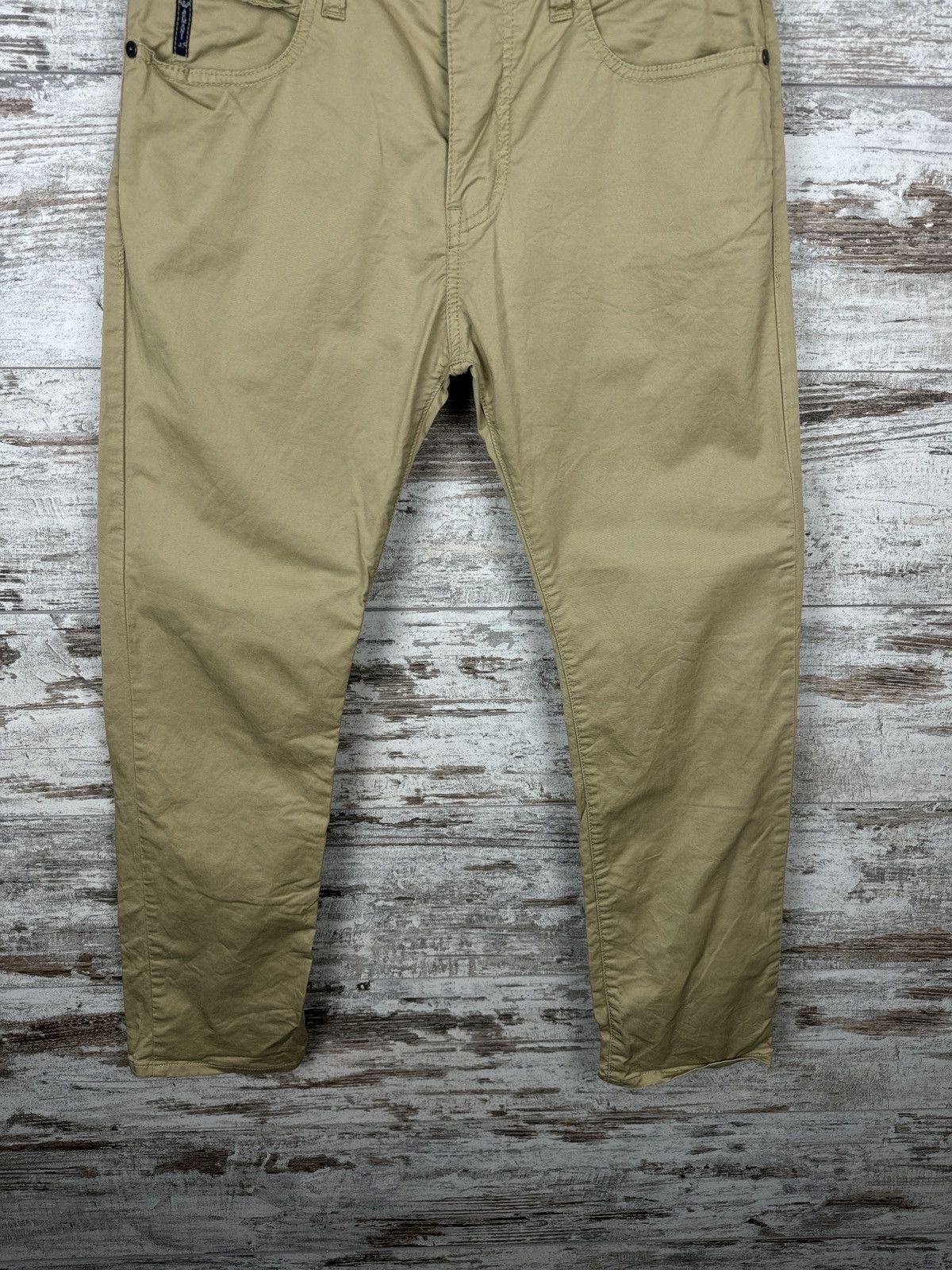 Armani Mens Armani jeans luxury pants metal logo chinos size 30 Size US 30 / EU 46 - 4 Thumbnail