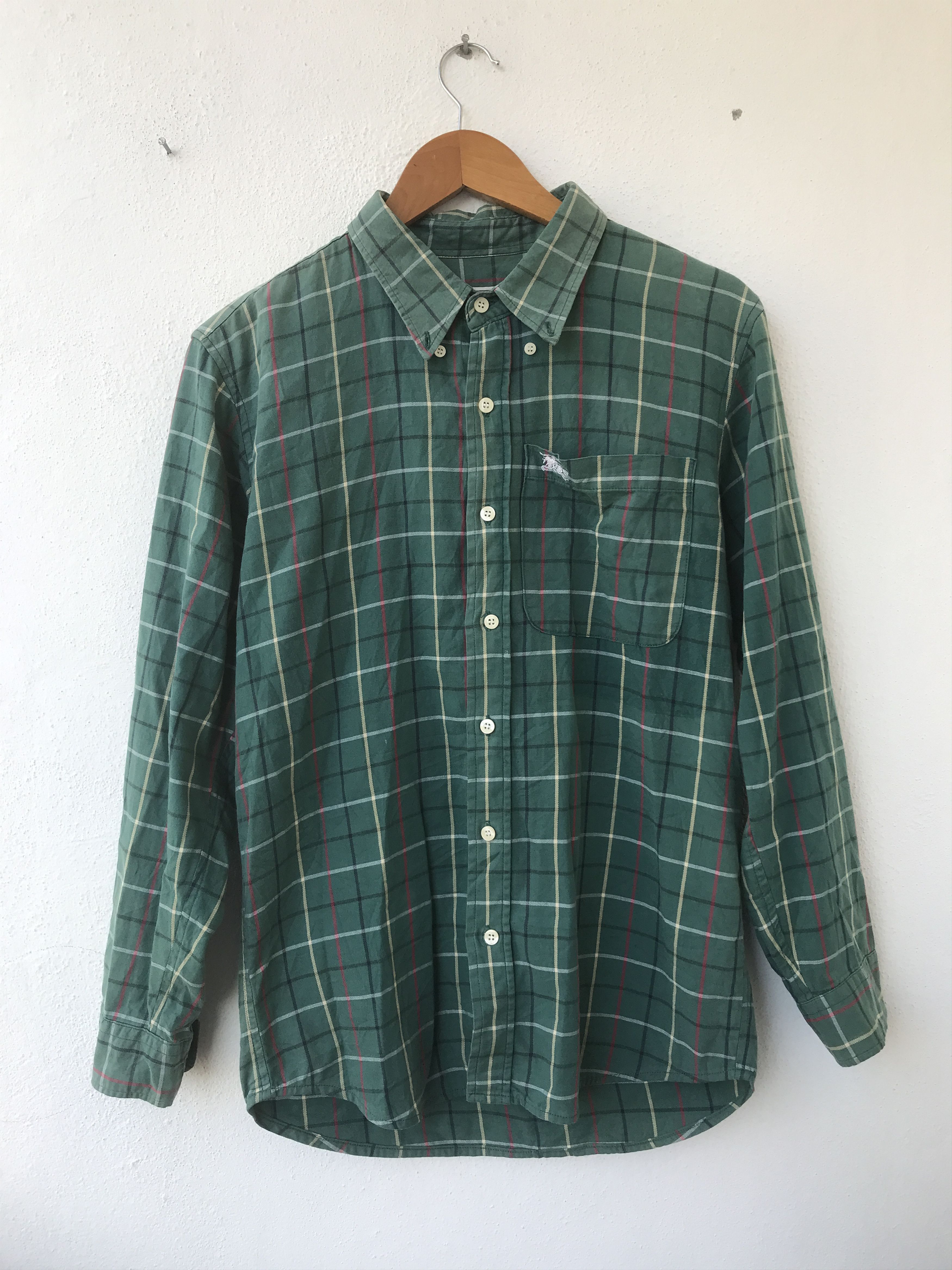 Burberry Vintage burberrys checkered button ups Size US M / EU 48-50 / 2 - 2 Thumbnail