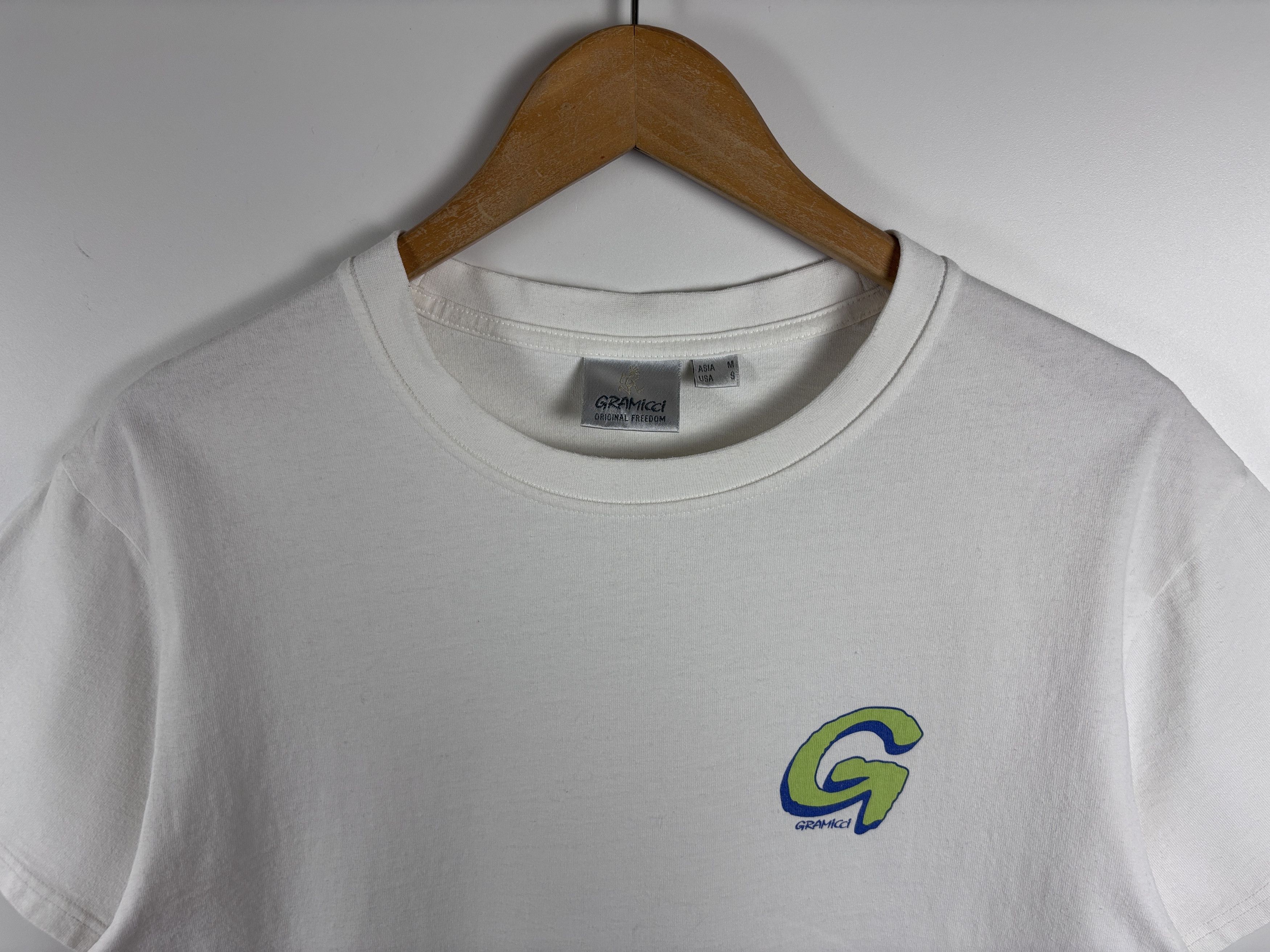 Gramicci Mens Gramicci Big G Logo Print T-Shirt White Size S Size US S / EU 44-46 / 1 - 3 Thumbnail