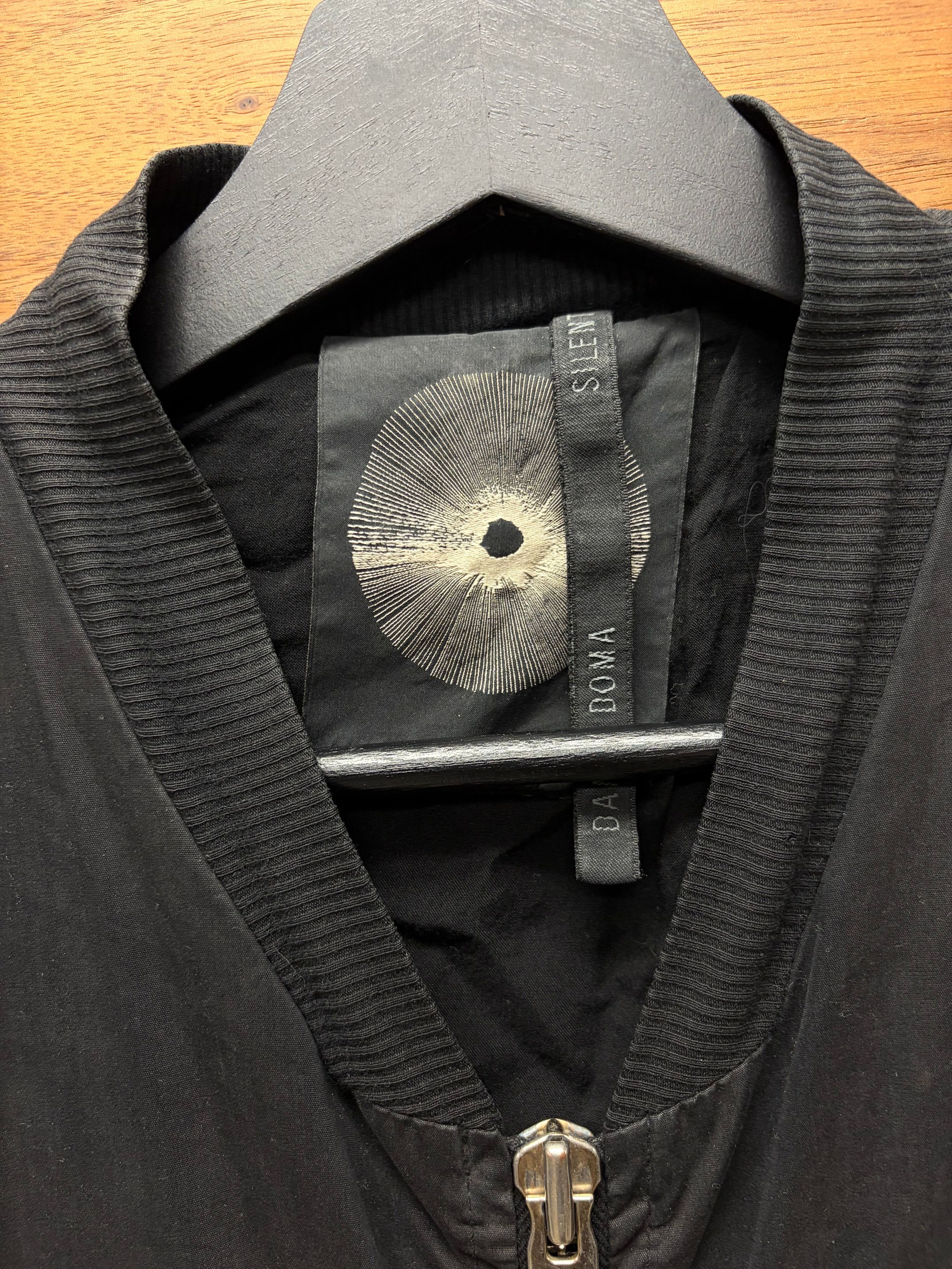 Damir Doma Damir Doma Black Mesh Back Lightweight Bomber Jacket Size US L / EU 52-54 / 3 - 3 Thumbnail