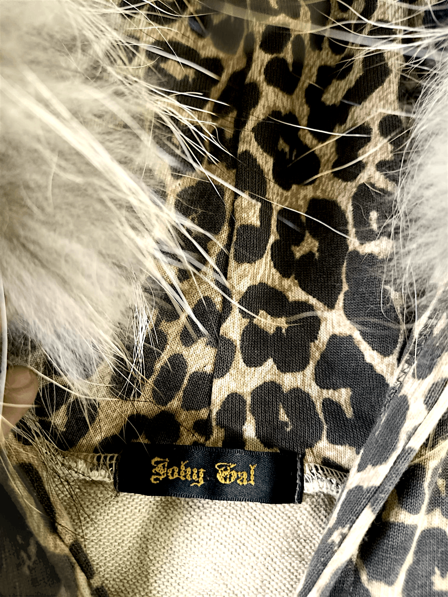 Japanese Brand JOKY GAL Leopard Print Fur Zipper Hoodie Size US S / EU 44-46 / 1 - 17 Thumbnail