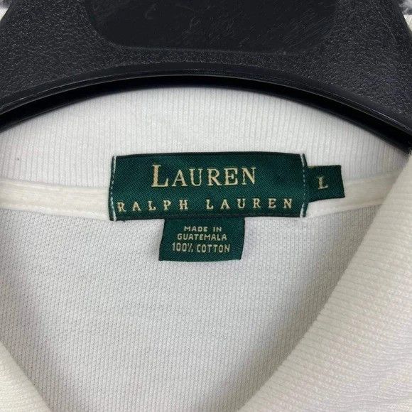 Lauren Ralph Lauren Lauren Ralph Lauren Polo Shirt Long Sleeve Collared Cotton L Size US L / EU 52-54 / 3 - 7 Thumbnail