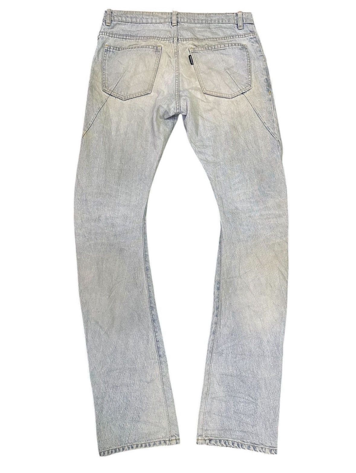 Attachment Distress Denim Attachment Curlve Legs. Size US 32 / EU 48 - 2 Thumbnail