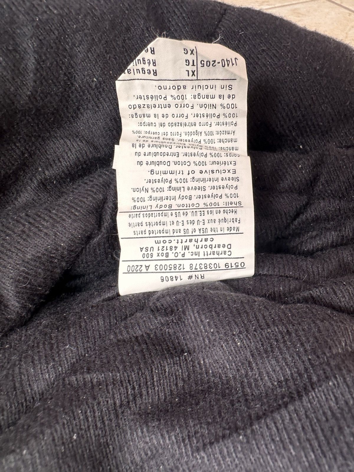 Carhartt Carhartt J140 2019 Size US XL / EU 56 / 4 - 7 Thumbnail