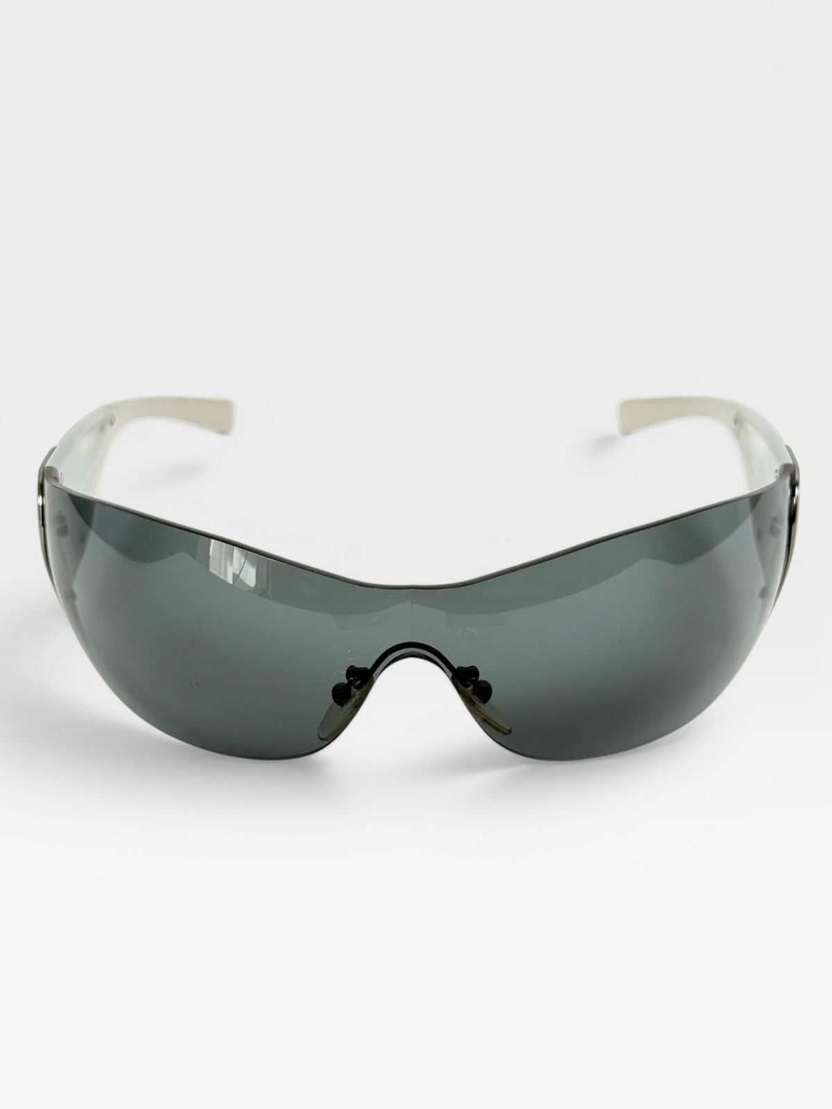Prada Y2K PRADA CHROME WAVE SUNGLASSES Size ONE SIZE - 2 Thumbnail