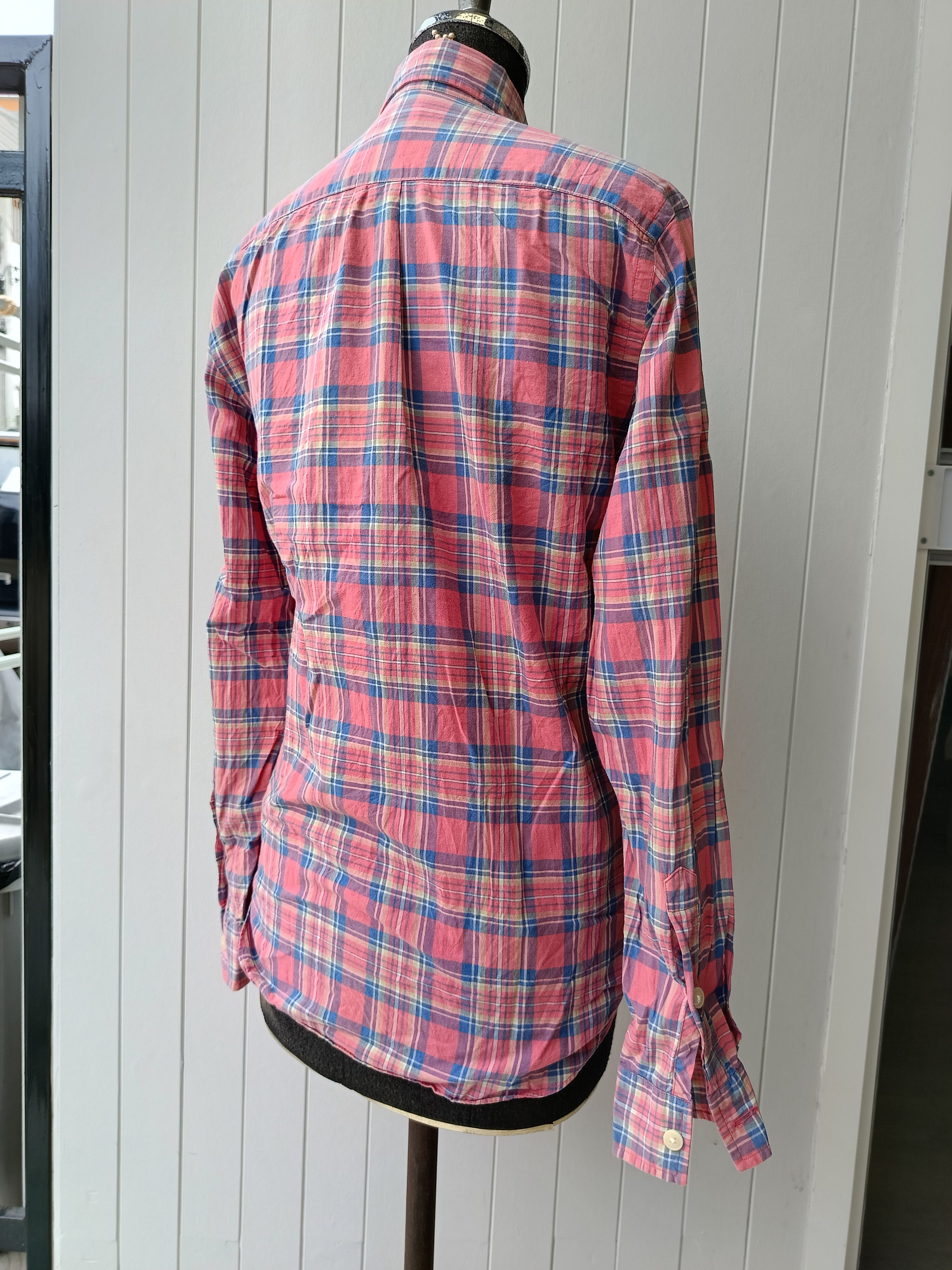 J.Crew Jcrew madras plaid double pockets slim fit XS shirt Size US XS / EU 42 / 0 - 8 Thumbnail