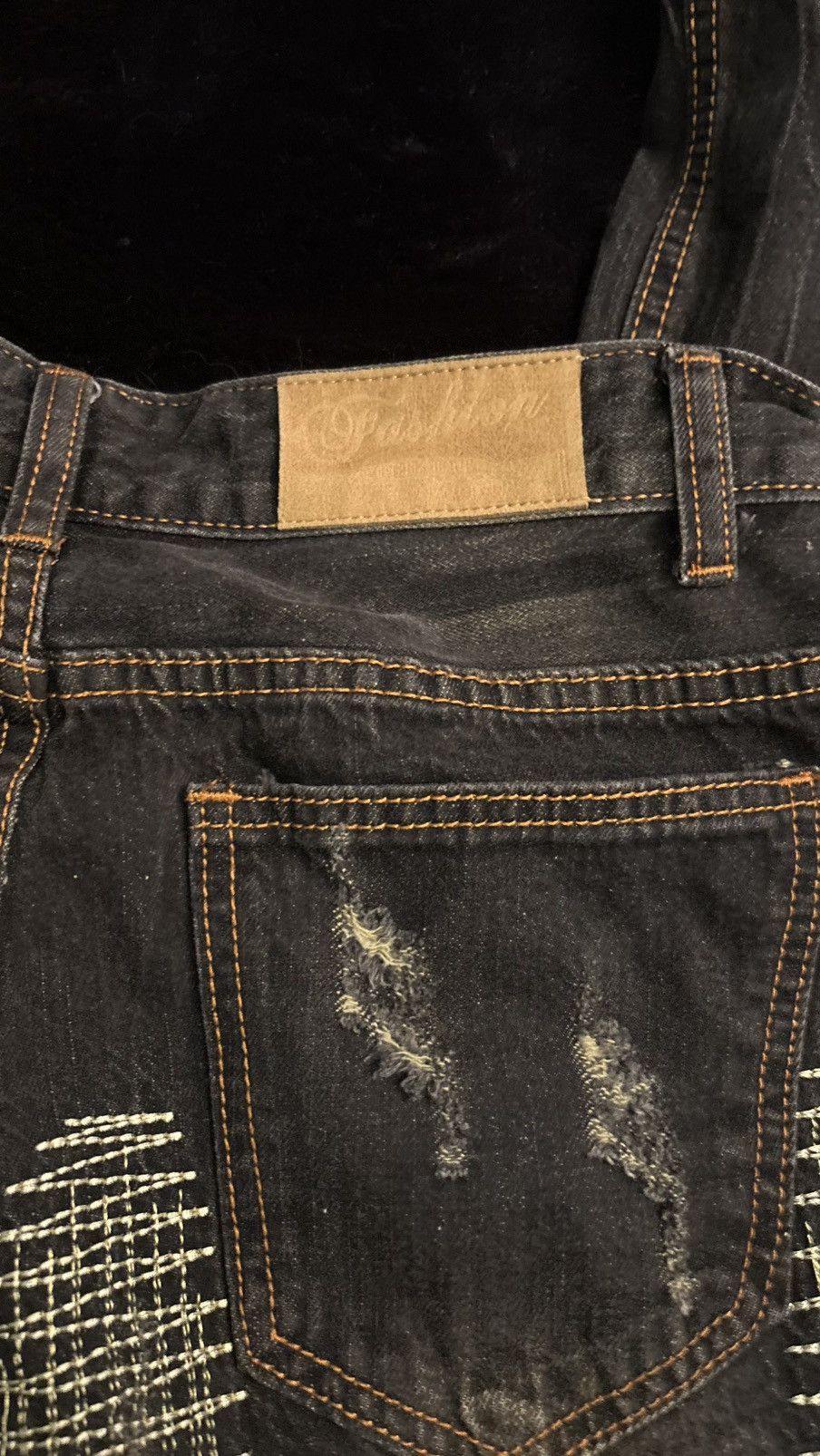 Other Brown ripped high quality jeans Size US 30 / EU 46 - 10 Thumbnail
