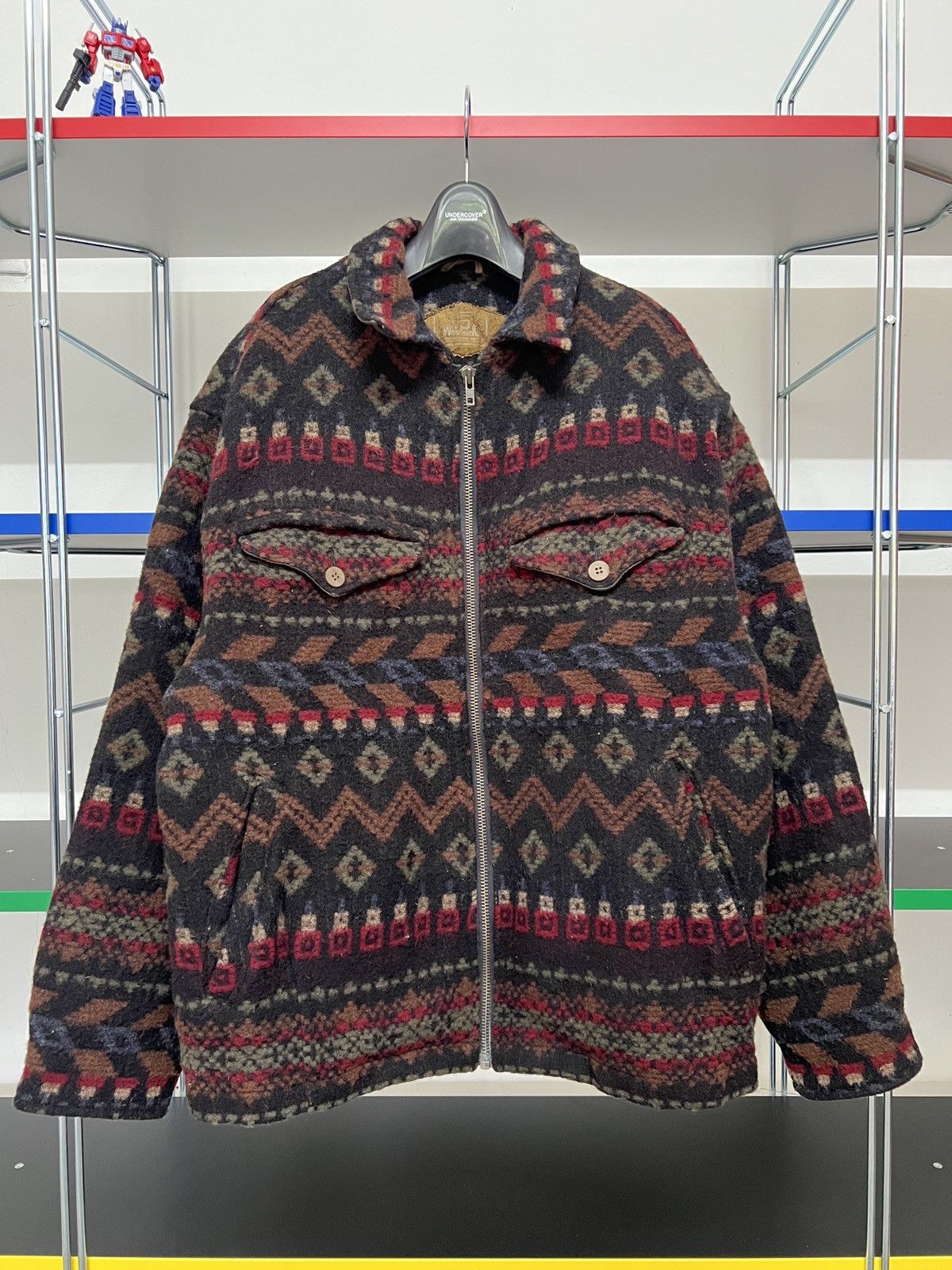 Woolrich Woolen Mills Vintage Woolrich Aztec Southwestern Wool Blacket Jacket L Size US L / EU 52-54 / 3 - 1 Thumbnail