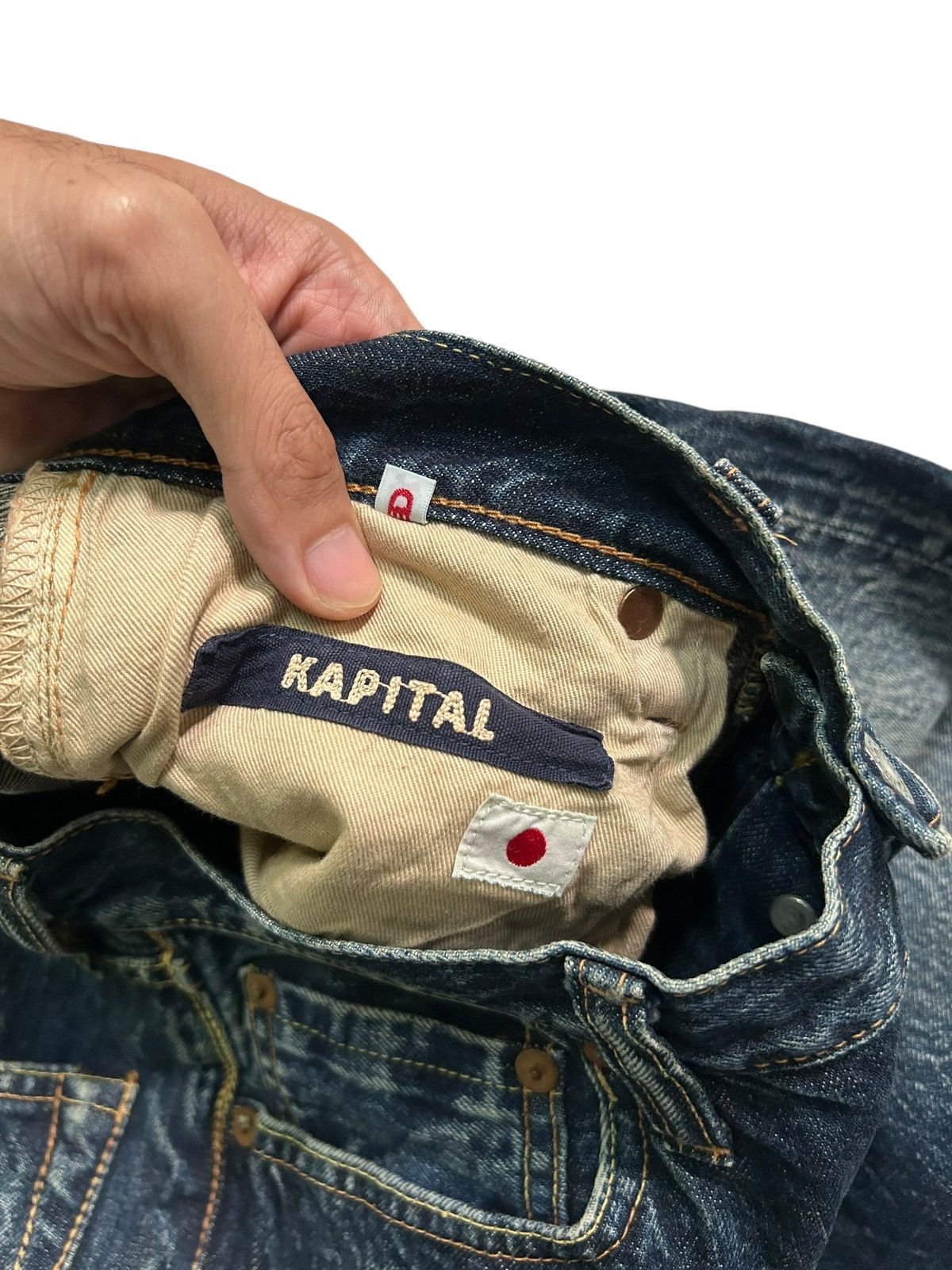 Kapital × Kapital Kountry × Vintage KAPITAL BY KIRO HIRATA SELVEDGE MADE IN JAPAN DENIM☠️🎌 Size US 29 - 14 Thumbnail