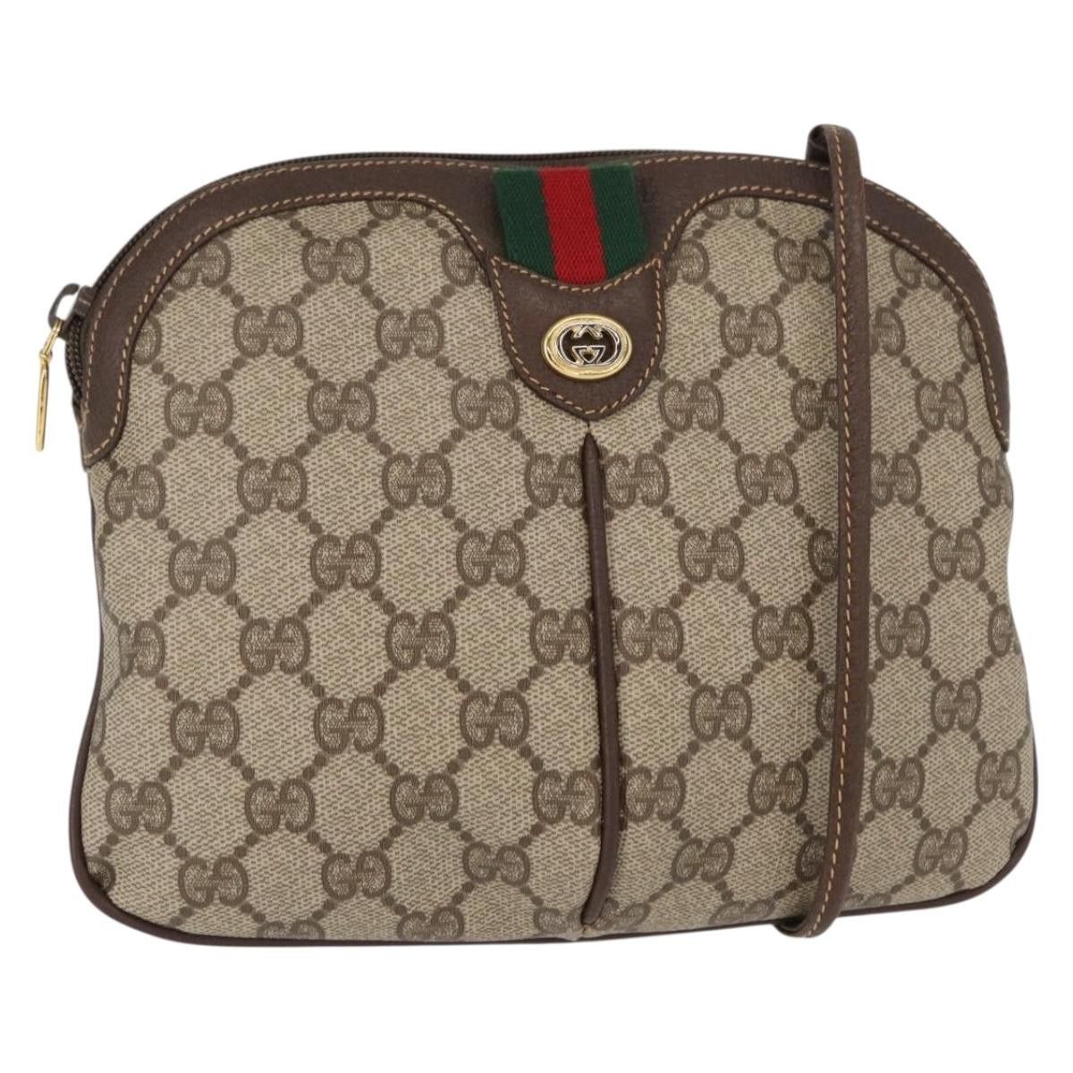 Gucci Gucci Vintage Web Crossbody Bag GG Coated Canvas Size ONE SIZE - 1 Thumbnail