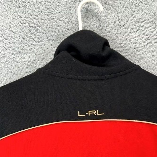 Ralph Lauren Ralph Lauren L-RL Lauren Active Jacket Womens XL Black Red Full Zip Performance Jacket Size XL / US 12-14 / IT 48-50 - 5 Thumbnail