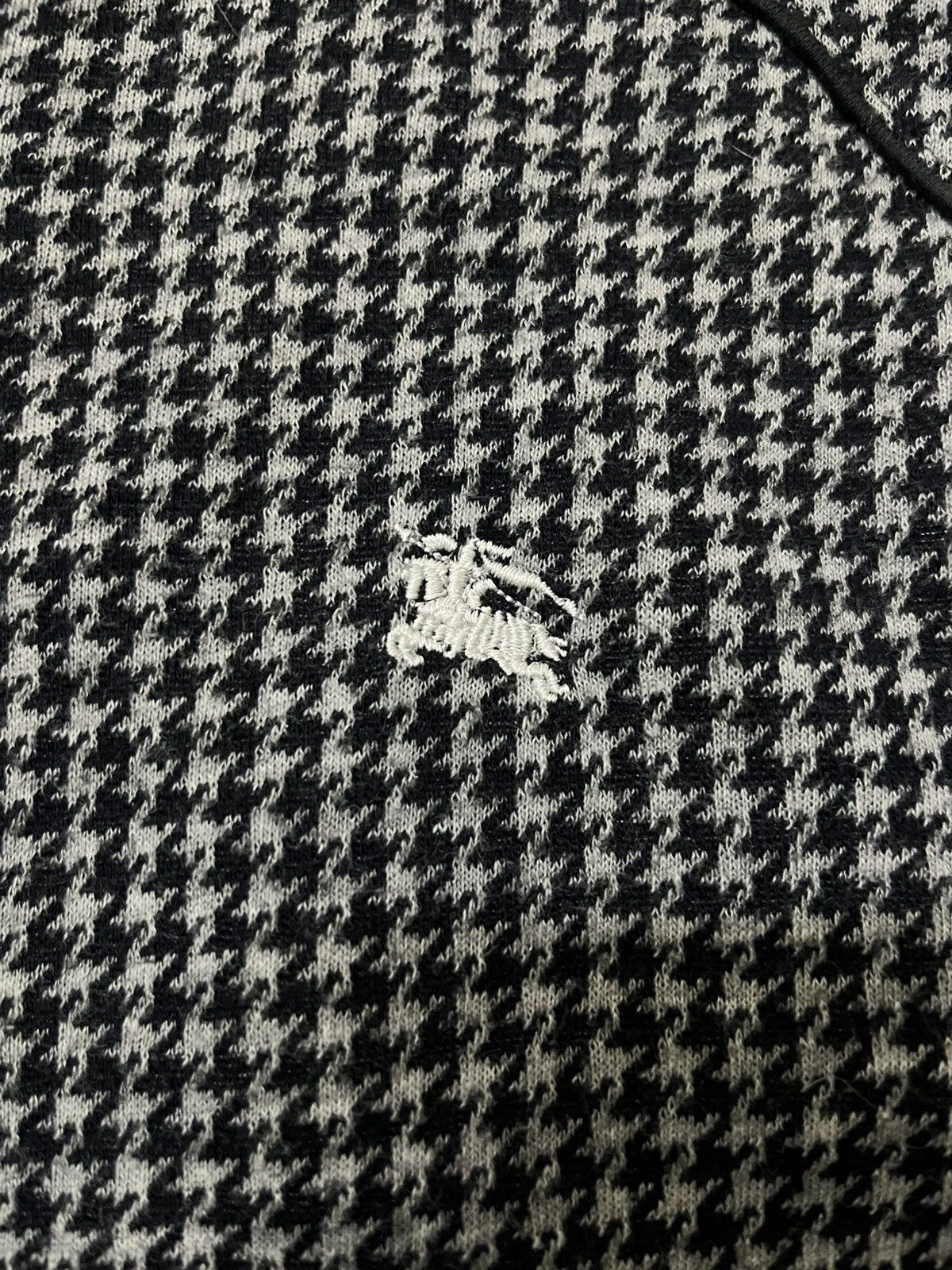 Burberry BURBERRY BLACK LABEL REVERSIBLE HOUNDSTOOTH TRACK JACKET Size US M / EU 48-50 / 2 - 5 Thumbnail