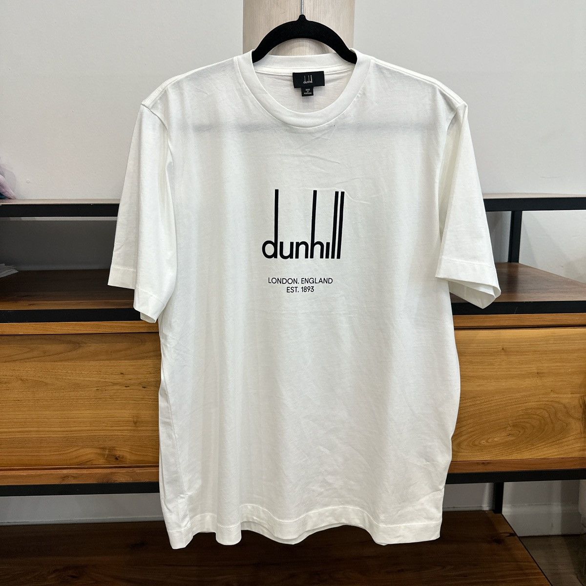 Alfred Dunhill Dunhill London Logo T-Shirt – Size XL Size US XL / EU 56 / 4 - 6 Thumbnail