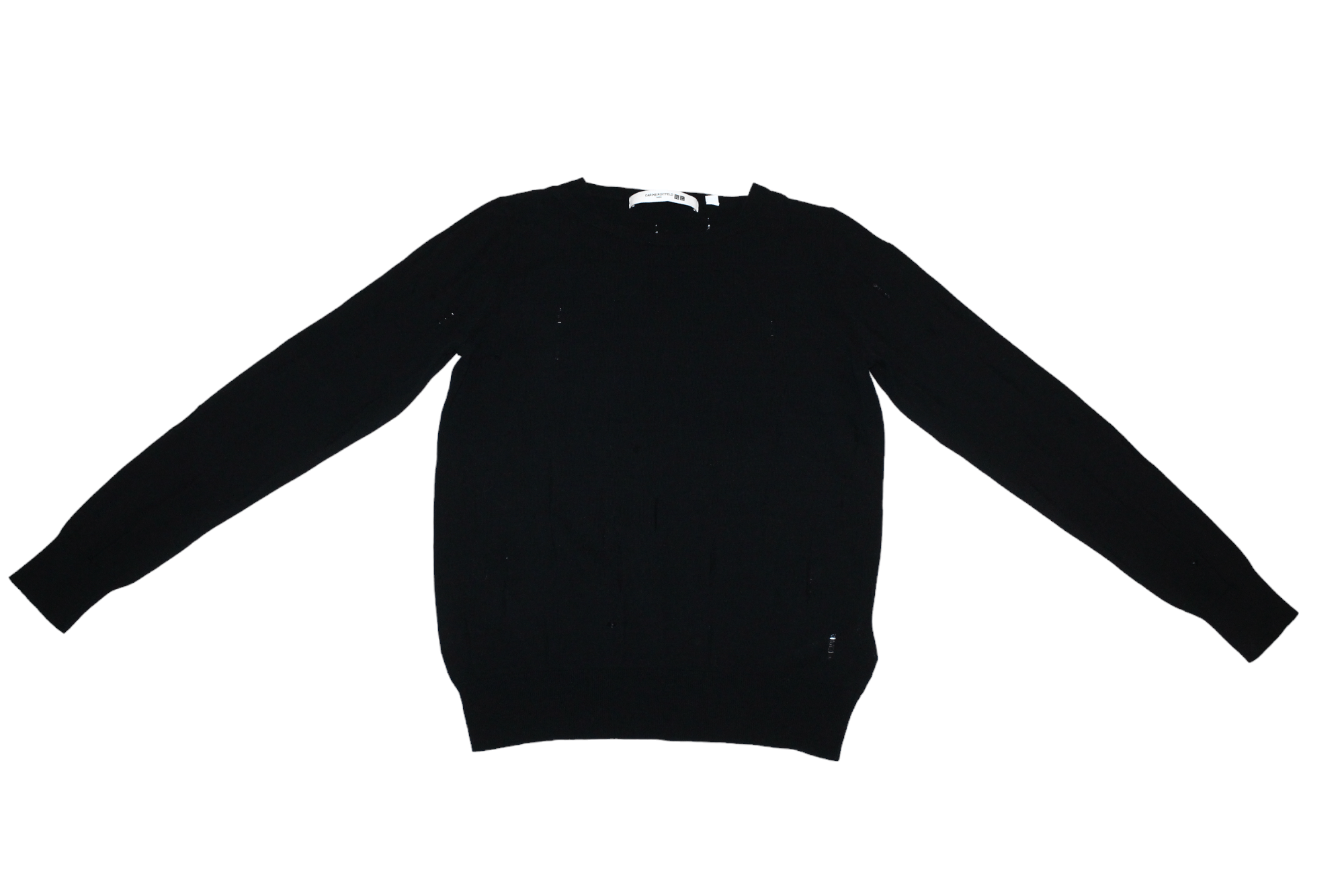 Undercover × Uniqlo Carine Roitfeld Paris x Uniqlo V-neck Distressed Jumper Size M / US 6-8 / IT 42-44 - 2 Thumbnail