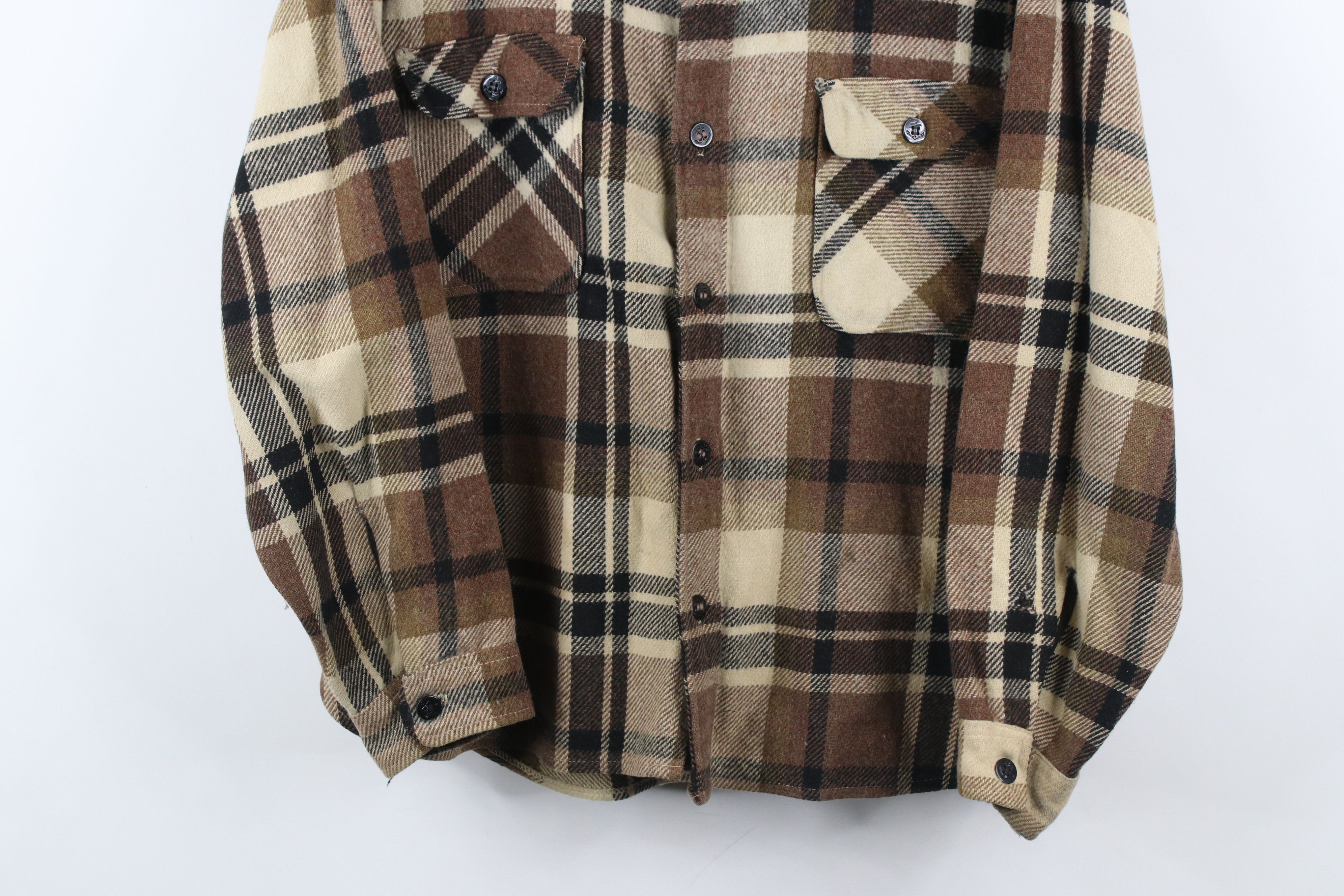 Vintage Vintage 50s 60s Streetwear CPO Shirt Jacket Jac Shirt USA Size US M / EU 48-50 / 2 - 3 Thumbnail