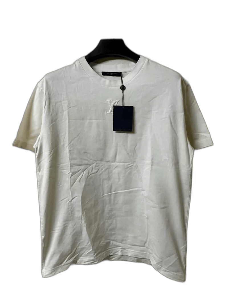 Louis Vuitton Louis Vuitton White Short Sleeve Shirt Size US L / EU 52-54 / 3 - 1 Thumbnail