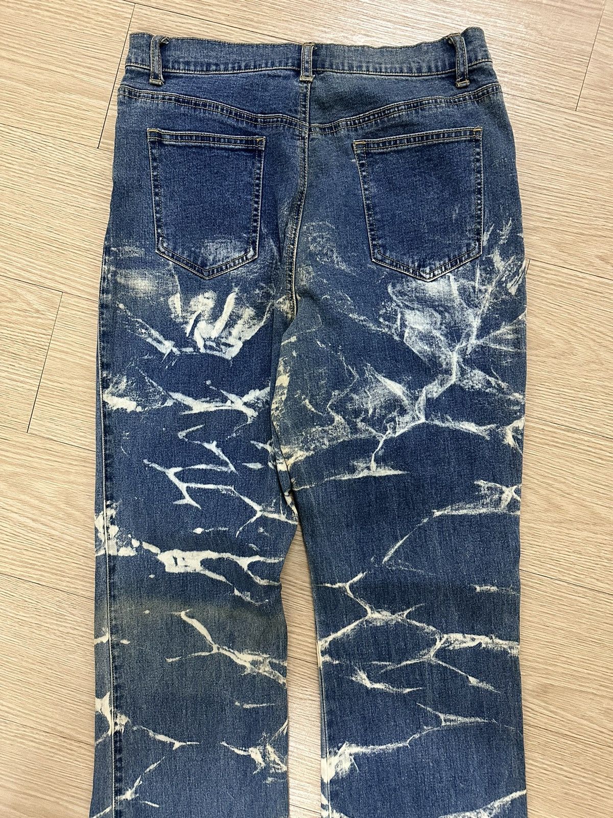 Hysteric Glamour × Japanese Brand Japanese Brand Bleach Flared Jeans Hysteric Glamour Size US 28 / EU 44 - 8 Thumbnail
