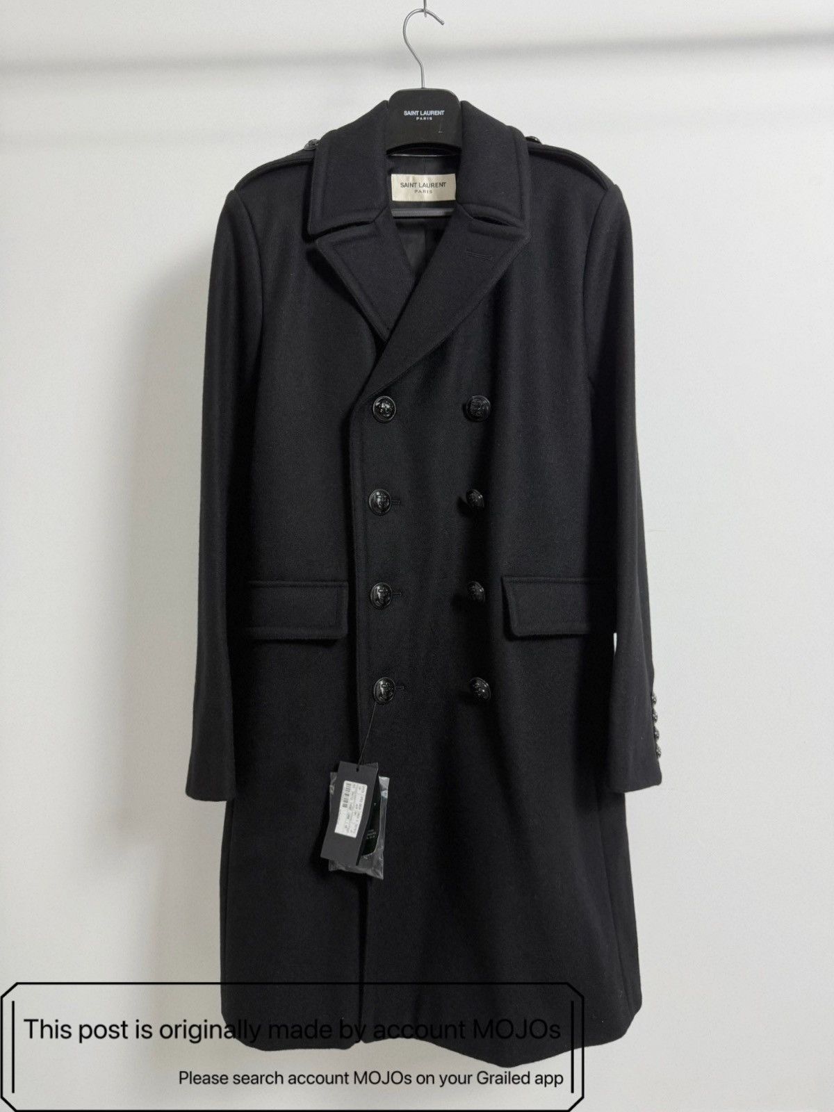 Saint Laurent Paris saint laurent military style jacket | Grailed