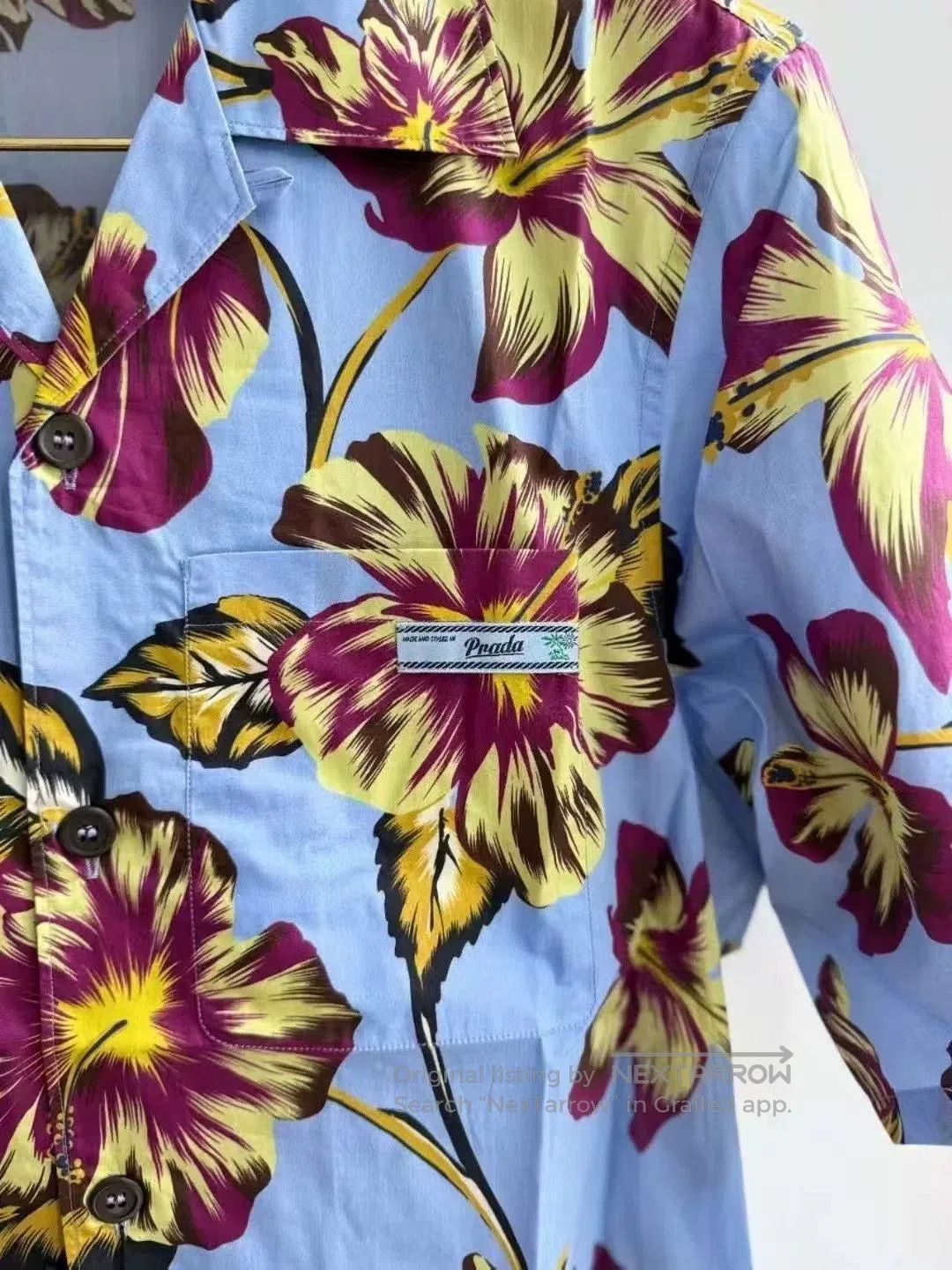 Prada Prada Floral Short. Size US M / EU 48-50 / 2 - 4 Thumbnail
