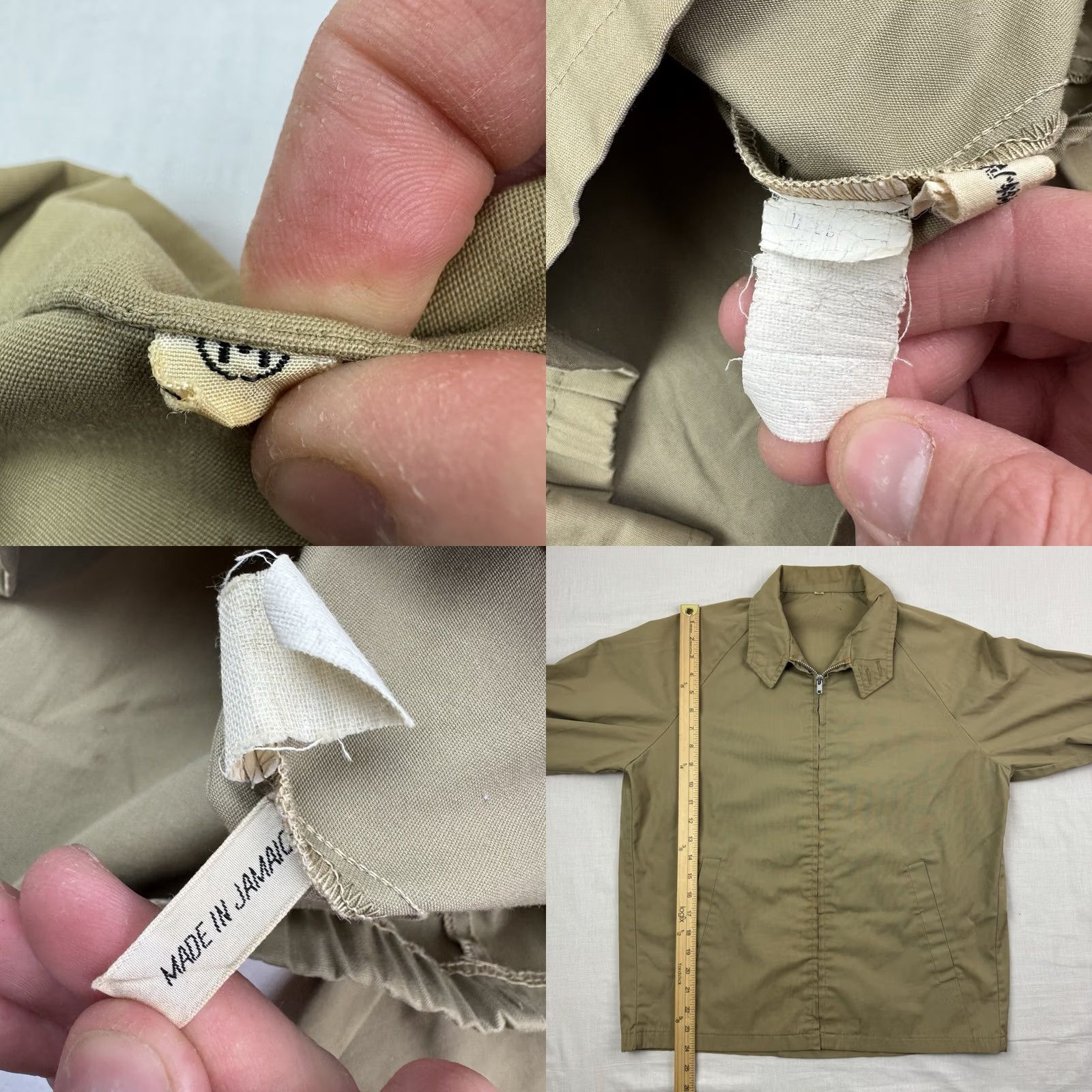 Vintage Vintage 60s Jacket Adult Medium Full Zip Hipster True Collared USA - Mens Size US M / EU 48-50 / 2 - 8 Thumbnail