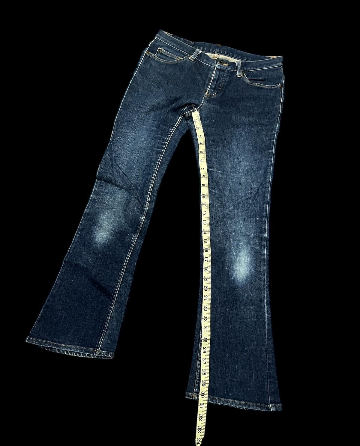 Hysteric Glamour HYSTERIC GLAMOUR FLARED JEANS x IF SIX WAS NINE x VINTAGE Size 31" - 6 Thumbnail