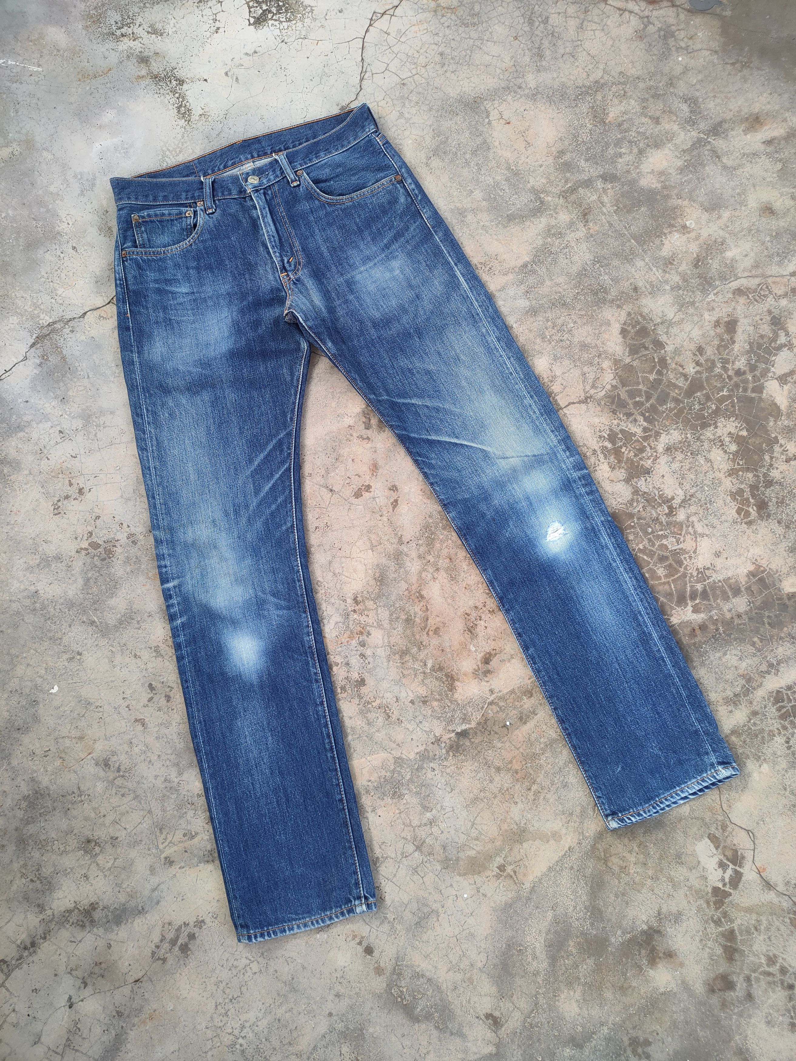 Levi's Vintage Clothing VINTAGE Y2k LEVI'S 505 FADED DISTRESSED JEANS PANTS Size US 31 - 2 Thumbnail