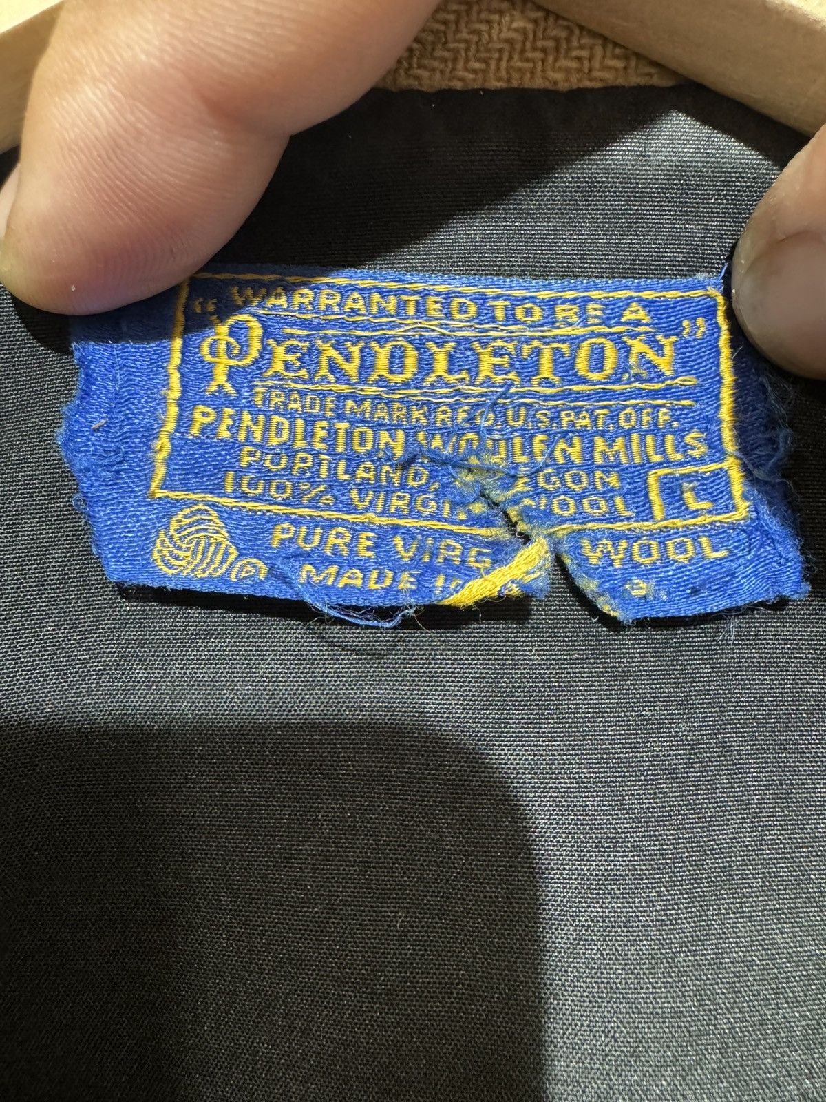 Pendleton Vintage Pandleton High Grade Western Wear Plaid Jacket L Size US L / EU 52-54 / 3 - 10 Thumbnail