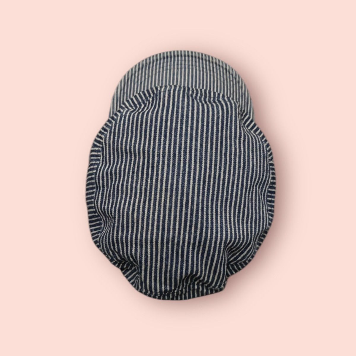 Japanese Brand × Vintage RARE REVERSIBLE DENIM/HICKORY STRIPES WORKER HAT JAPAN Size ONE SIZE - 23 Thumbnail