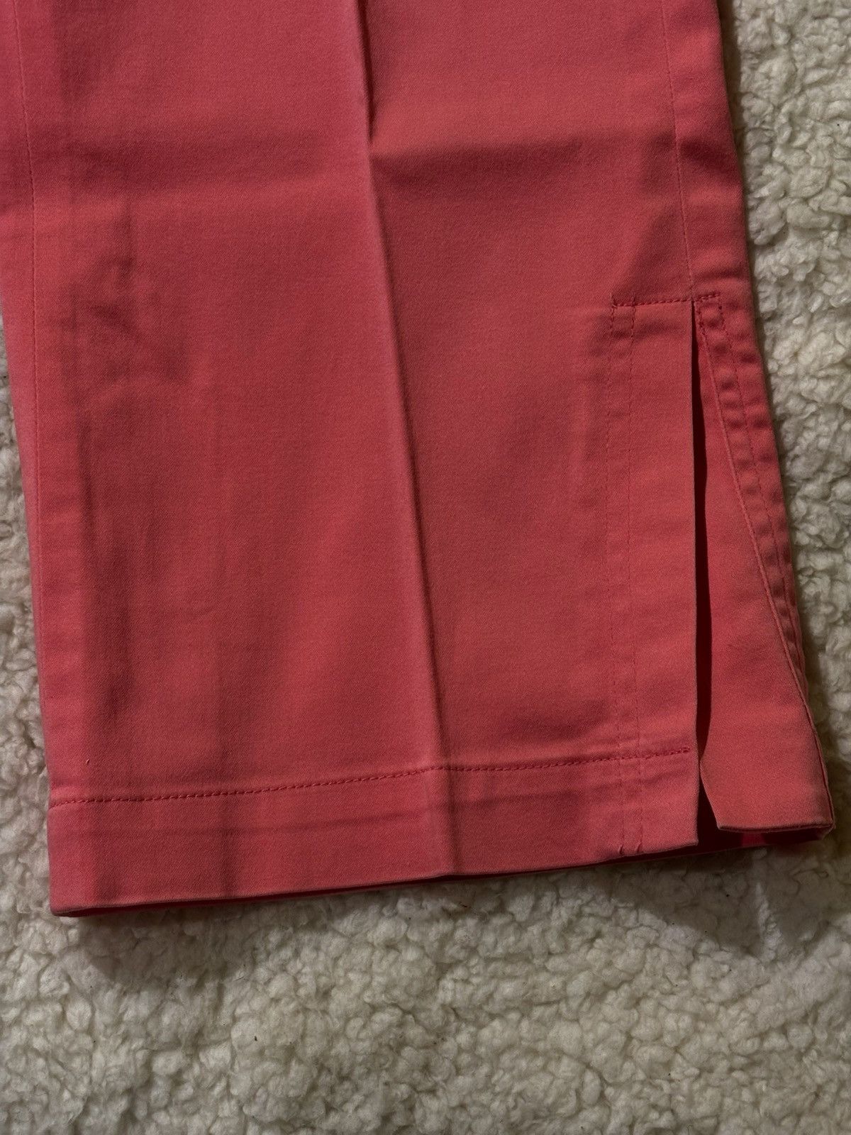 Willi Smith Coral pink cropped pants0509 Size 31" - 7 Thumbnail
