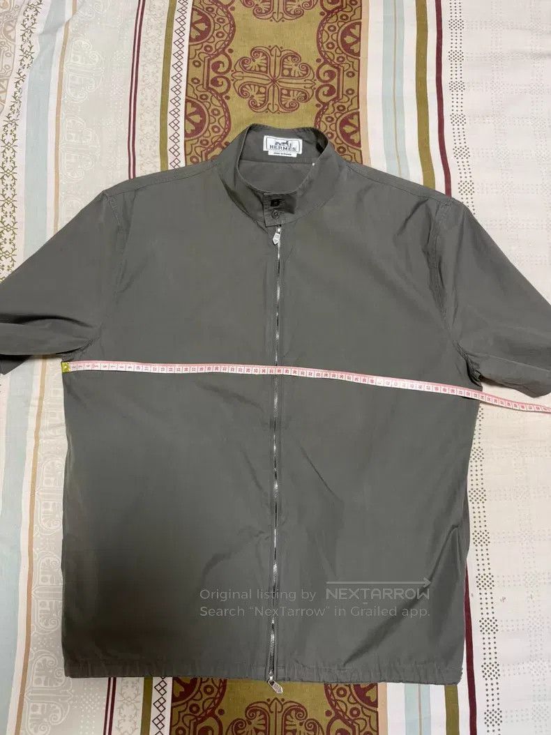Hermes Hermes size 38 Jacket shirt, stand collar, two buttons on c Size US S / EU 44-46 / 1 - 4 Thumbnail